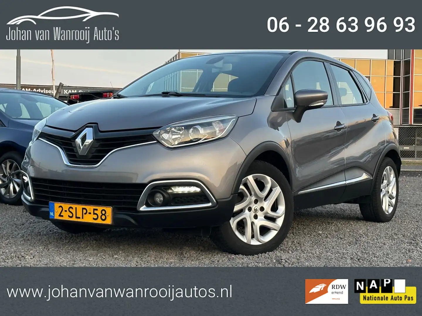 Renault Captur /0.9 TCe Dynamique/ AIRCO/NAVI Grijs - 1