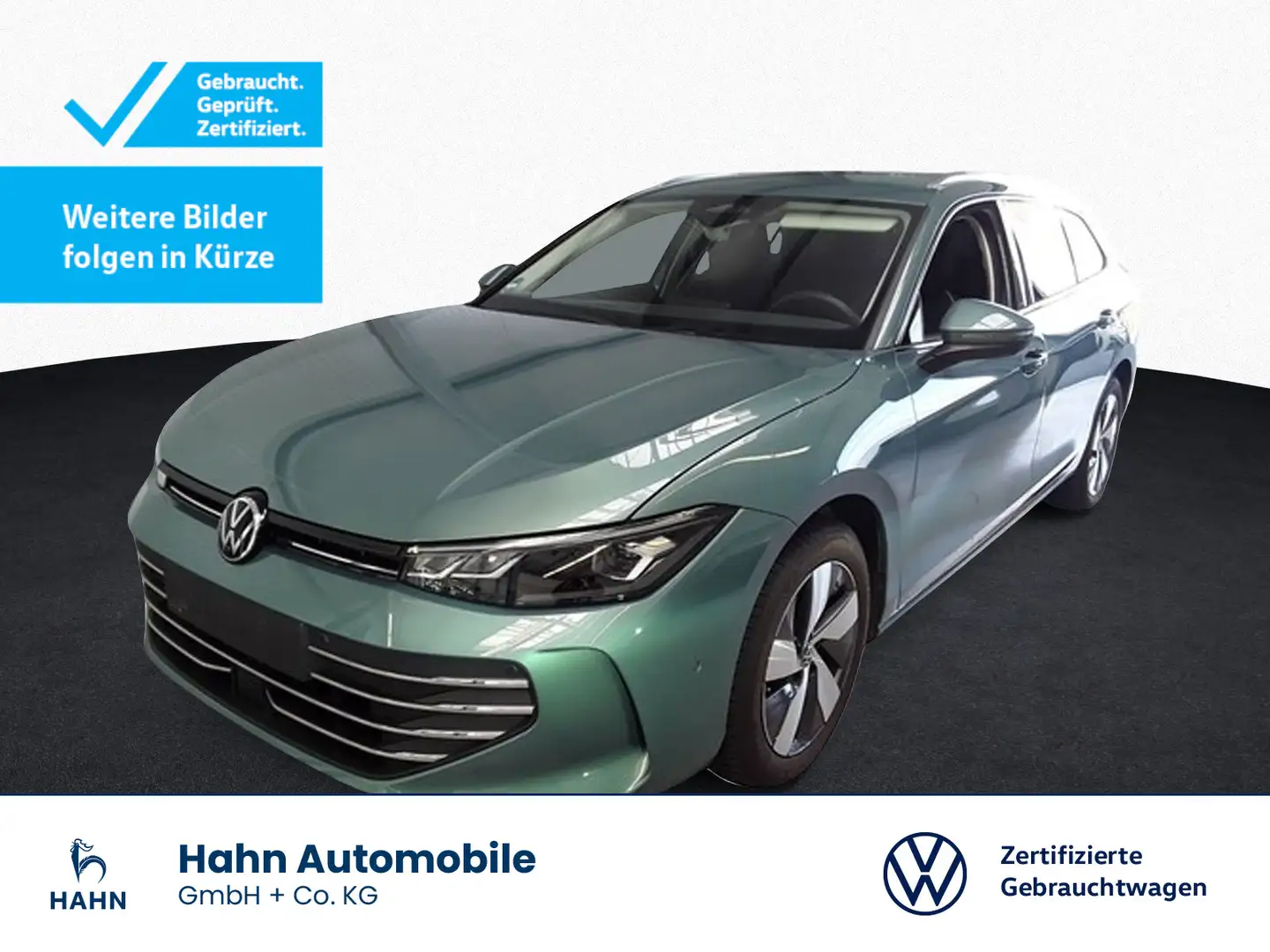 Volkswagen Passat 1.5eTSI DSG Business 360° ACC LED SHZ Nav Grün - 1