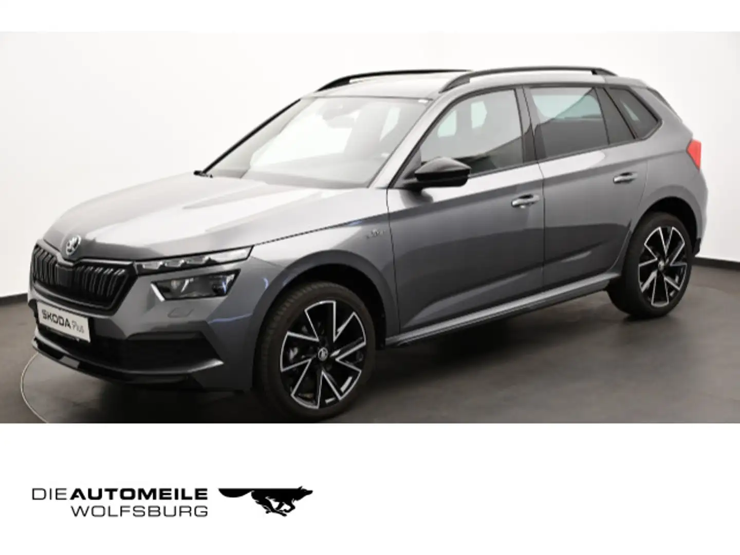Skoda Kamiq 1,0 TSI DSG Monte Carlo ACC/Pano/Rückkam Grau - 1