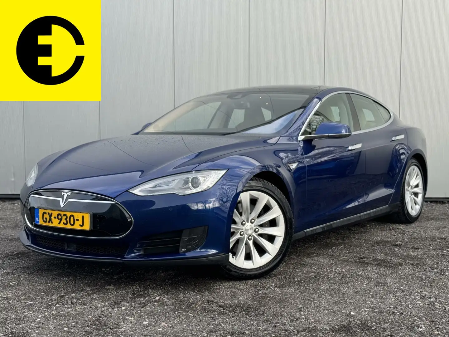 Tesla Model S 85D Base | Gratis Superchargen | Incl.BTW Kék - 1