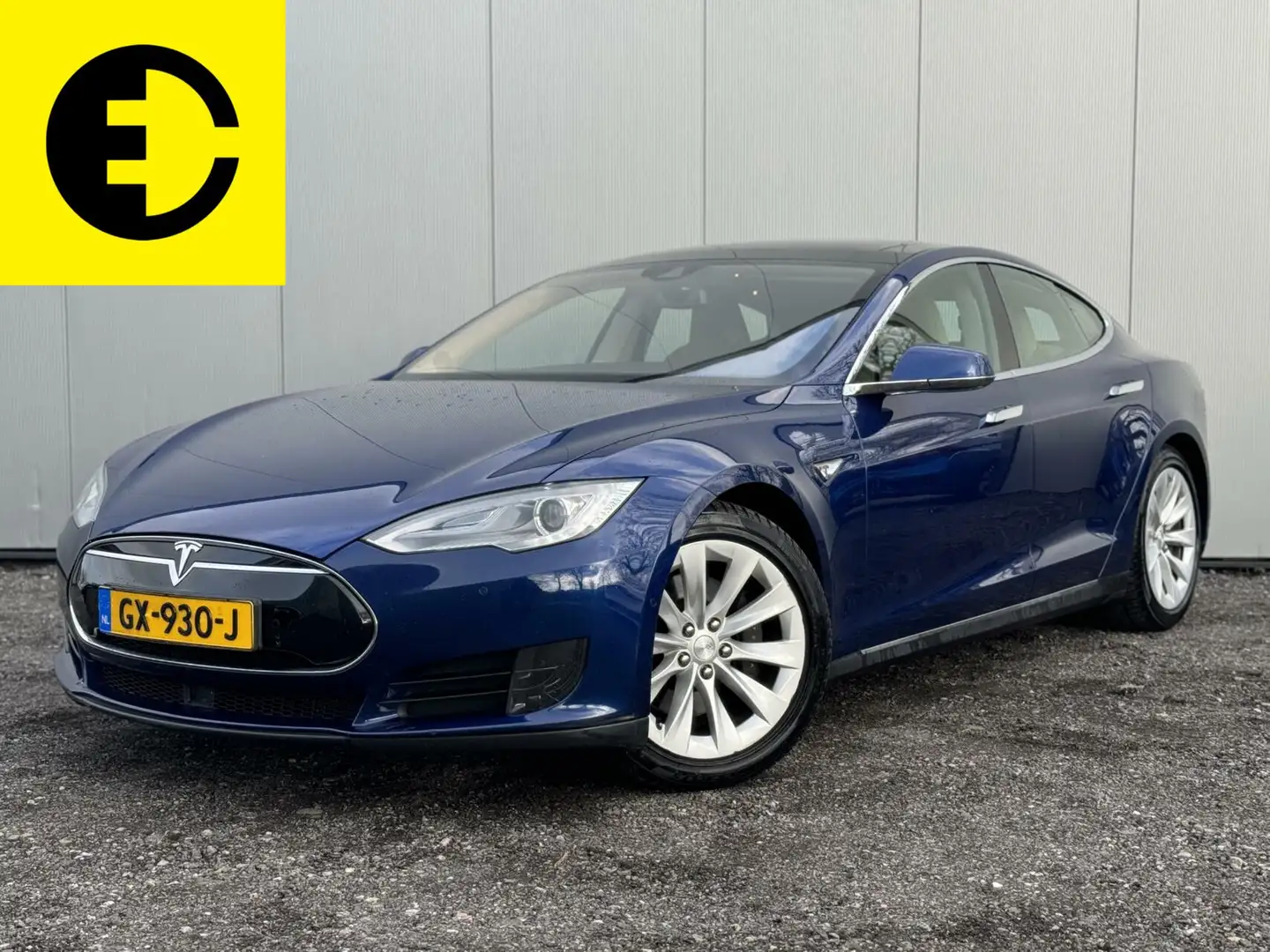 Tesla Model S 85D Base | Gratis Superchargen | Incl.BTW Bleu - 1