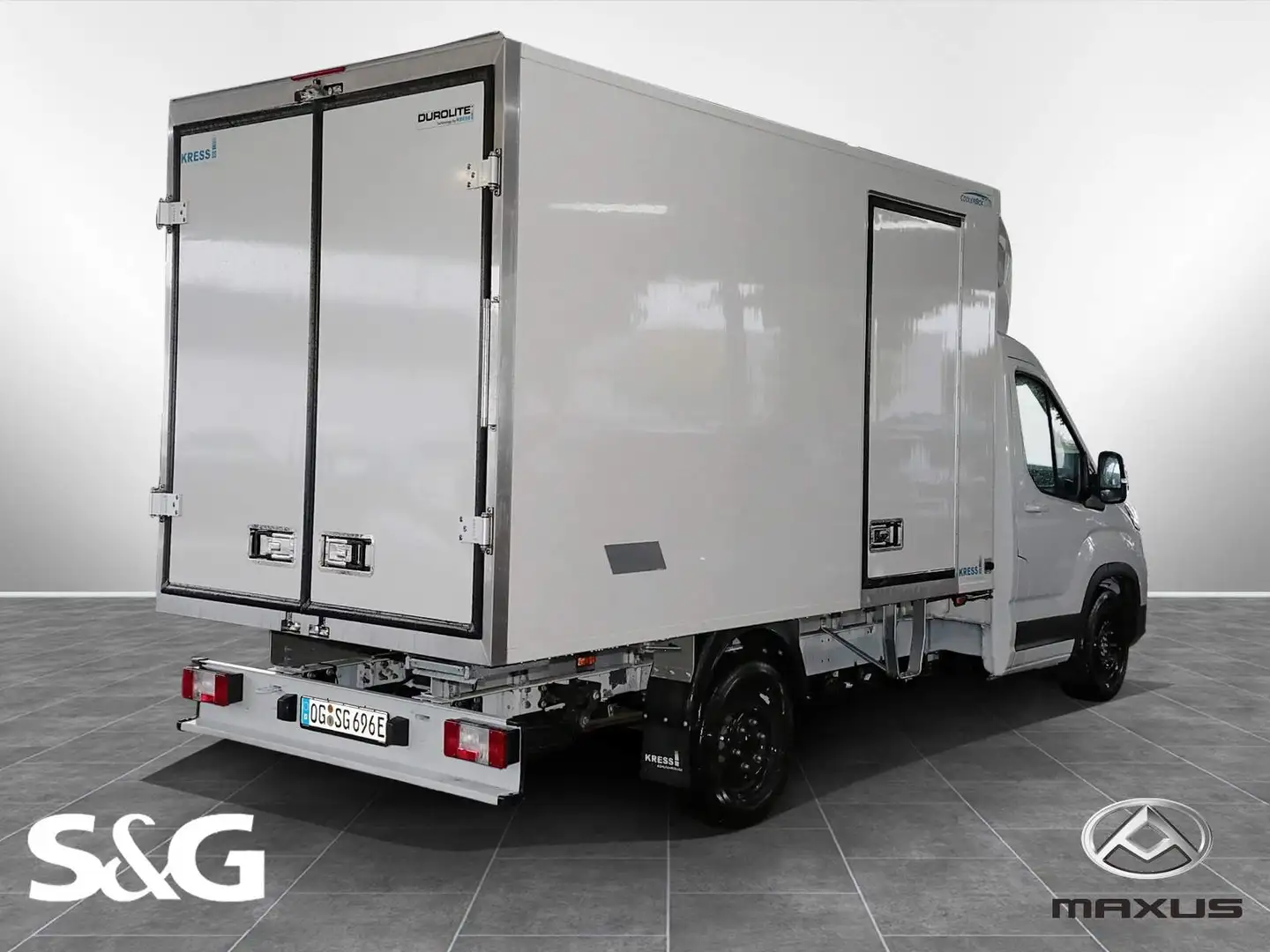 Maxus eDeliver 9 Tiefkühlkoffer RüKam+LED+Keyless Weiß - 2