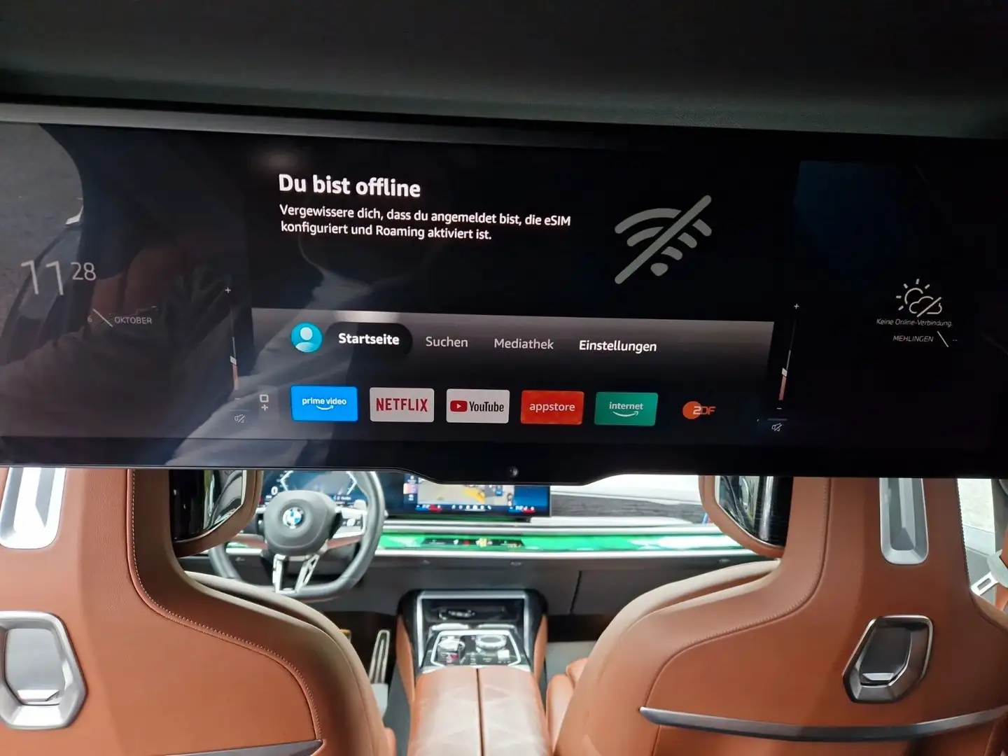 BMW 740 d xDrive M Sport/TELEVISION/HUD/AHK/B&W Bleu - 2