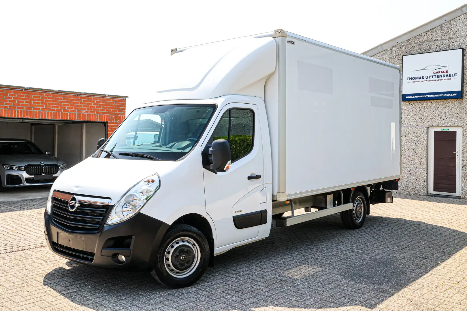 Opel Movano MEUBELBAK*LAADKLEP*AIRCO*3-ZITPL*NAVIGATIE*6-VITES Blanc - 1