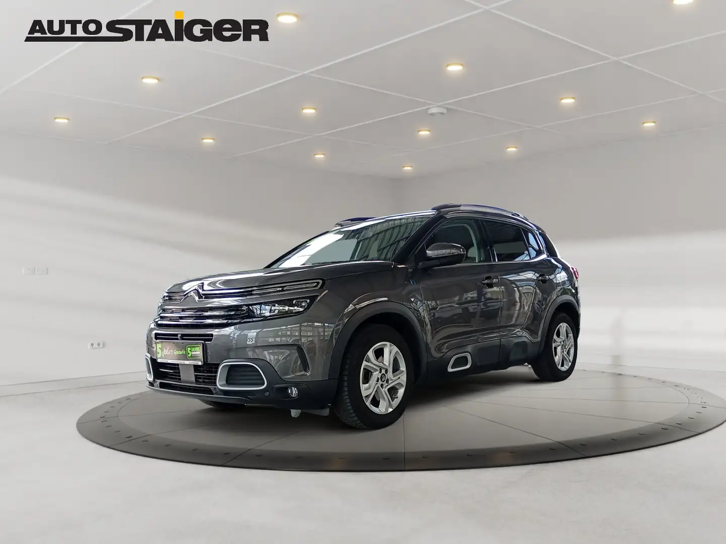 Citroen C5 Aircross ShinePack Hybrid 225 Navi*ParkAssist Grijs - 2
