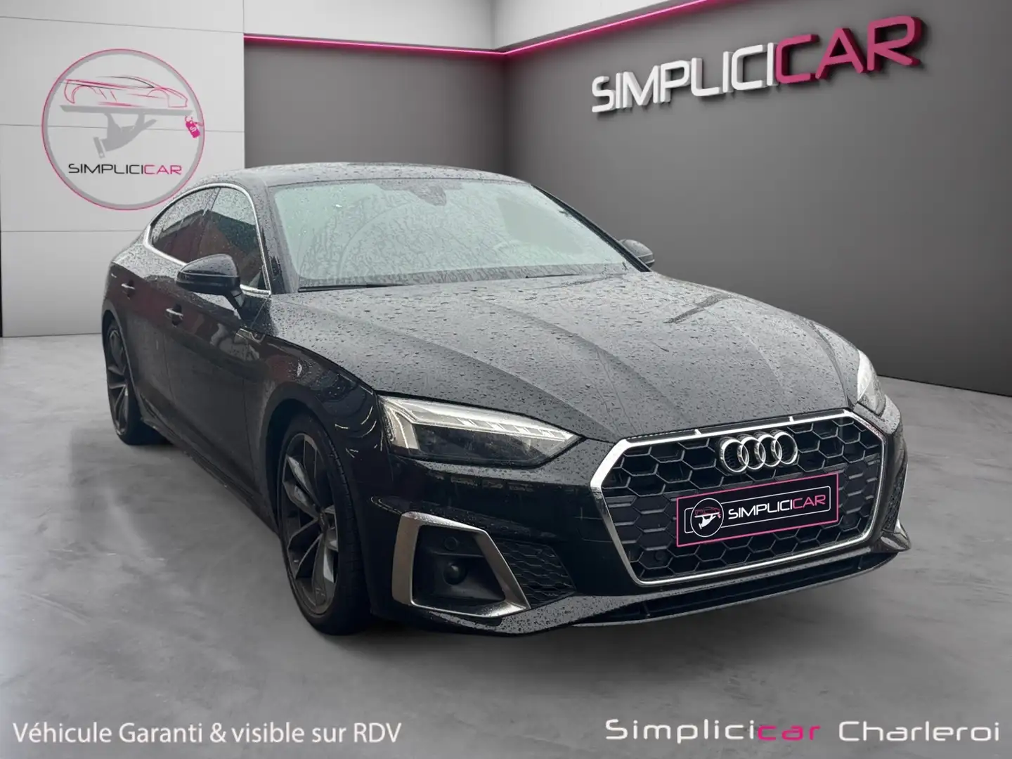 Audi A5 *GARANTIE 12 MOIS* 35 TDi Business Edition S line Noir - 1