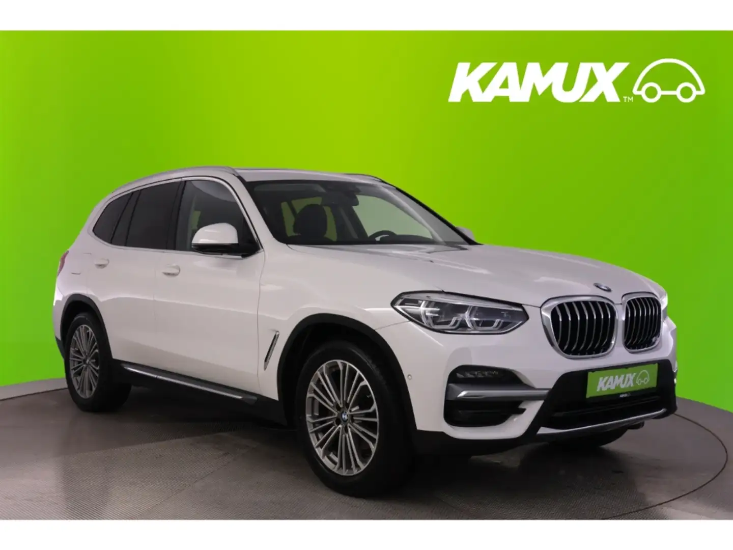 BMW X3 20d xD Steptronic Luxury Line+LED+NAVI+AHK Blanco - 1