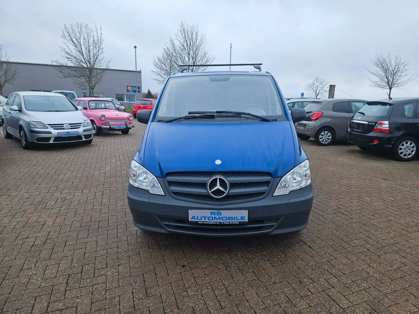 Mercedes-Benz Vito Kasten 110 CDI lang/AHK Синій - 2