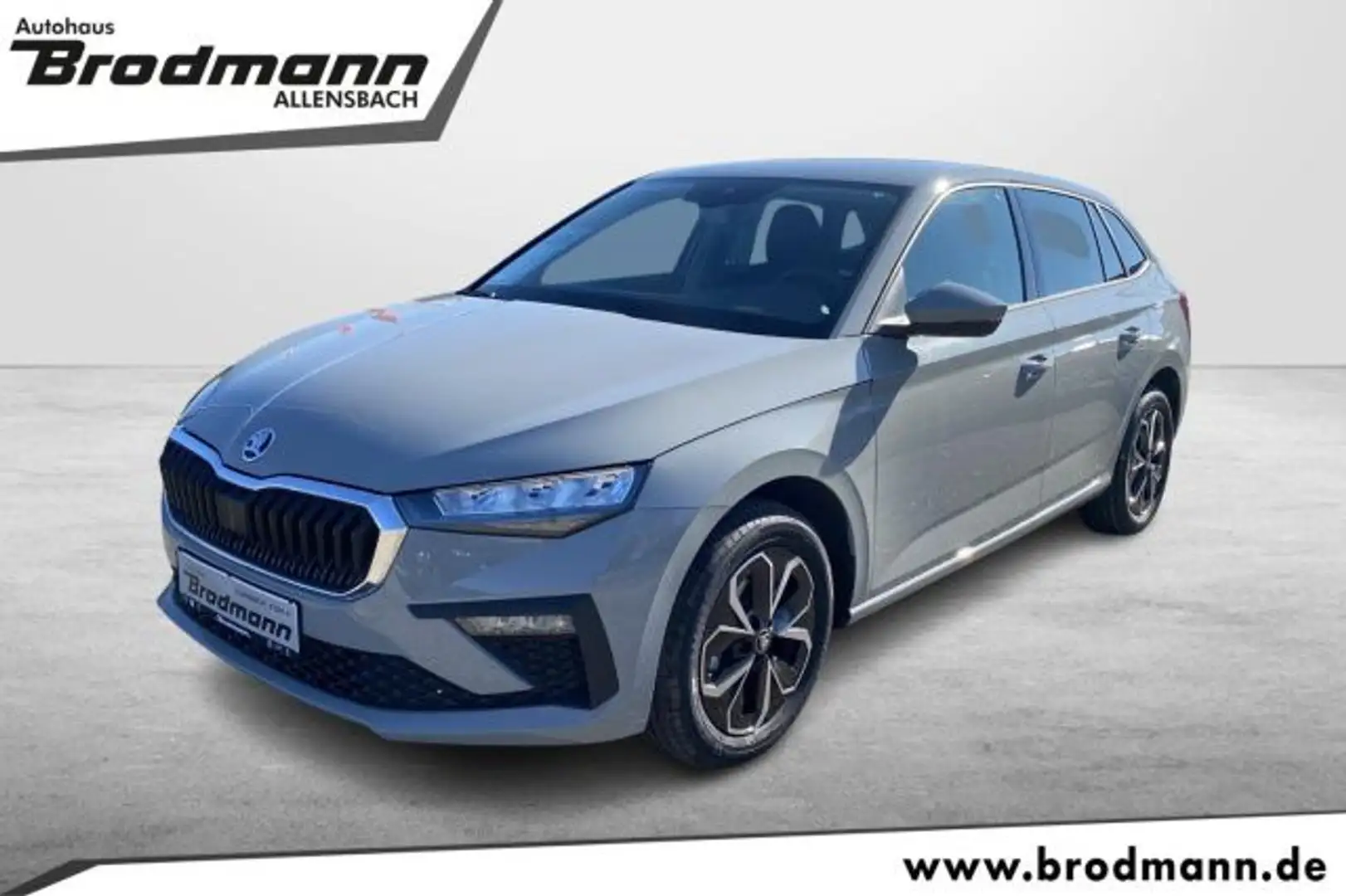 Skoda Scala 1.0 TSI Selection Navi-RFK-LED-SHZ-GRA-Clima Grigio - 1