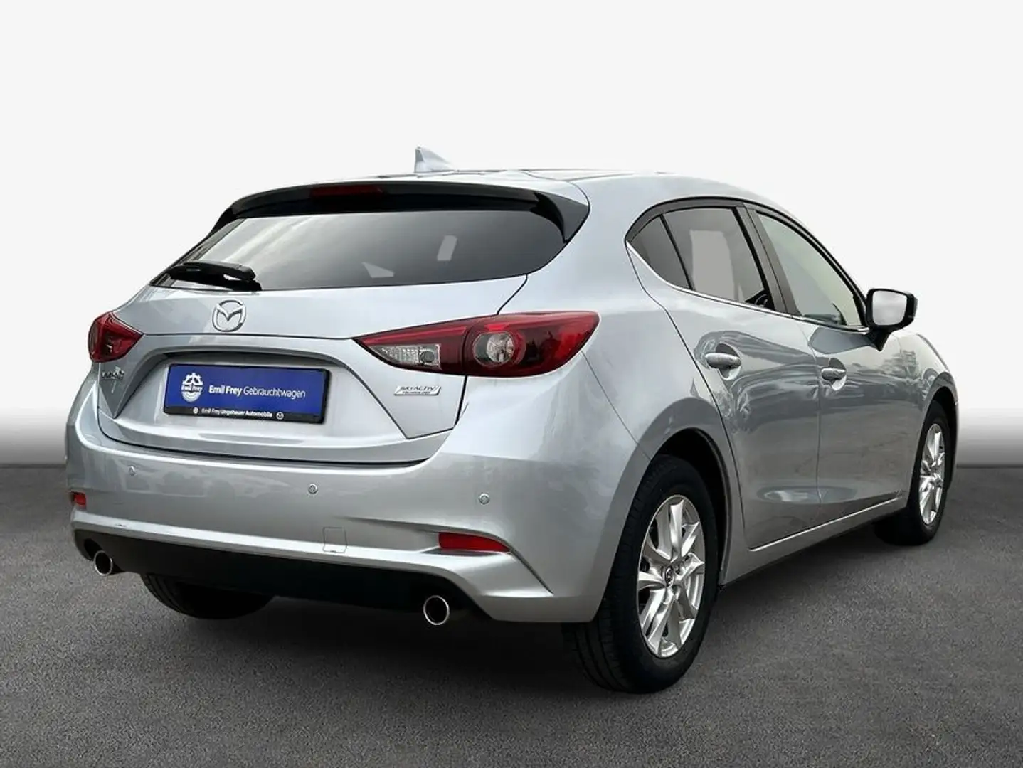 Mazda 3 SKYACTIV-G 120 Aut. Exclusive-Line Argent - 2