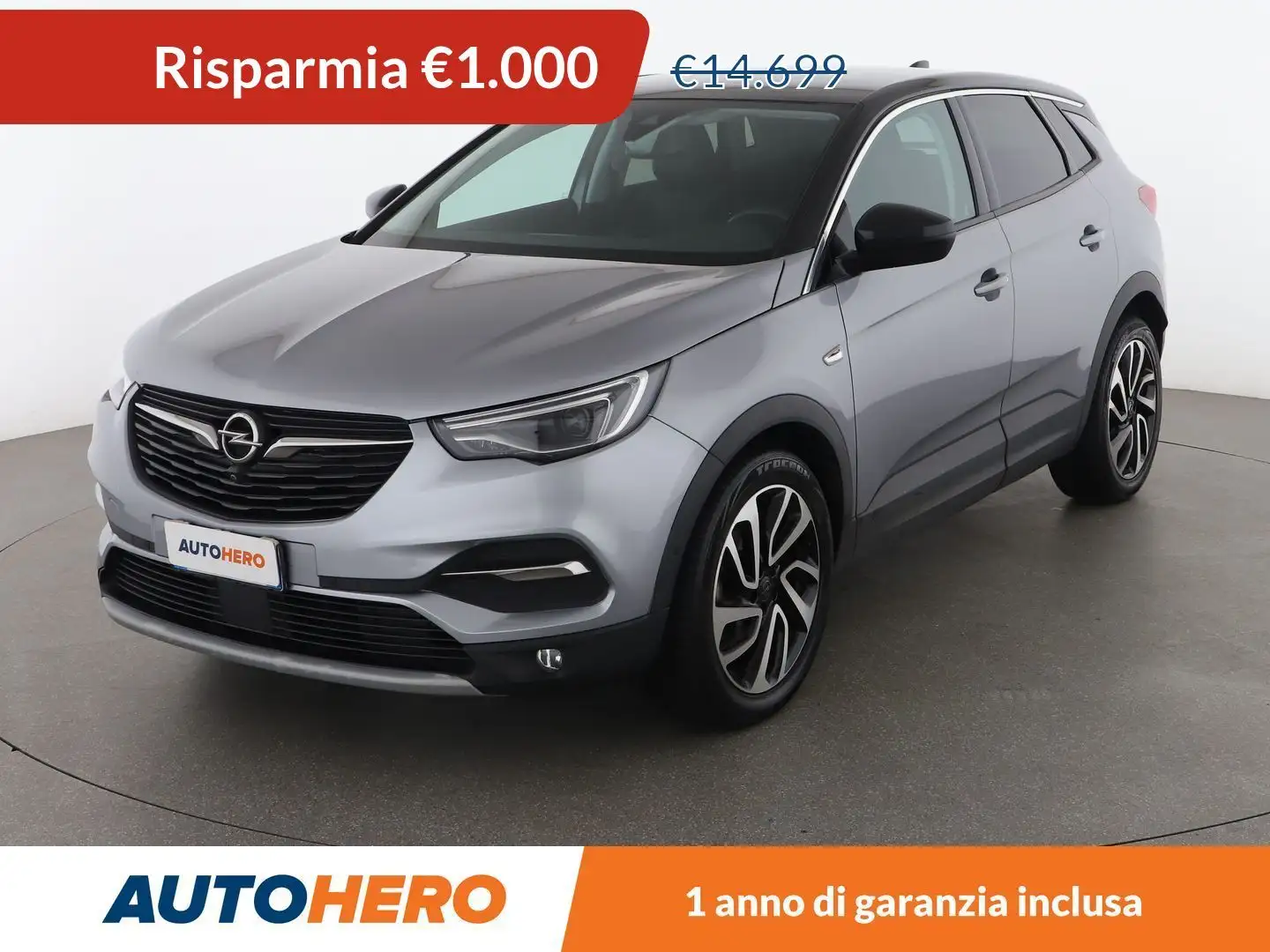 Opel Grandland X 1.5 CDTI Ultimate Argento - 1