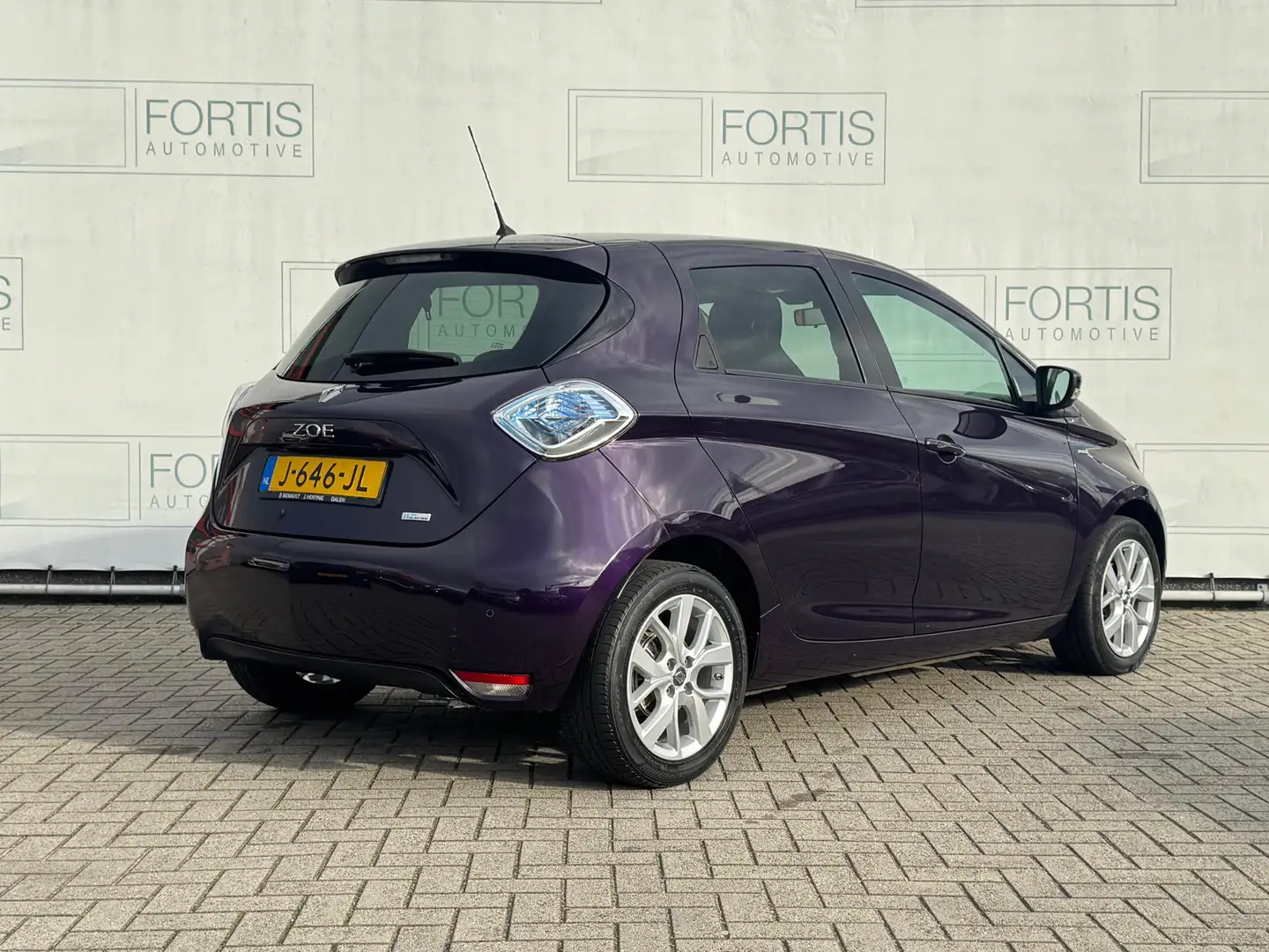Renault ZOE R110 Limited 41 kWh (ex Accu) NAVI | 240 km BEREIK Violet - 2