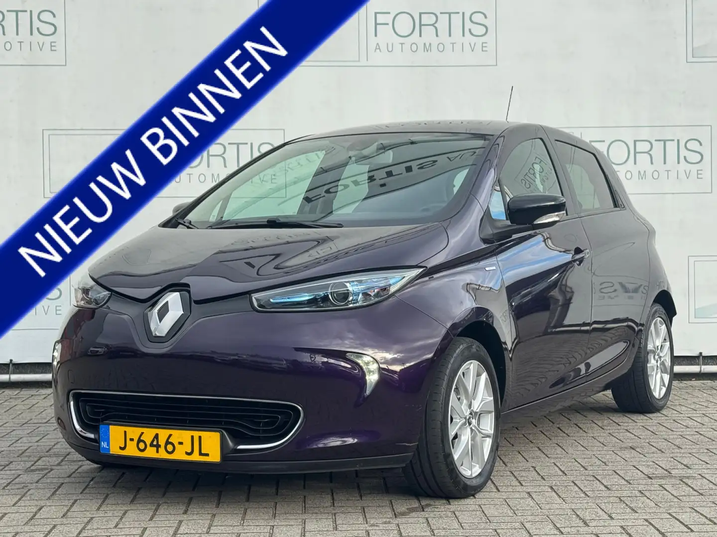 Renault ZOE R110 Limited 41 kWh (ex Accu) NAVI | 240 km BEREIK Violet - 1