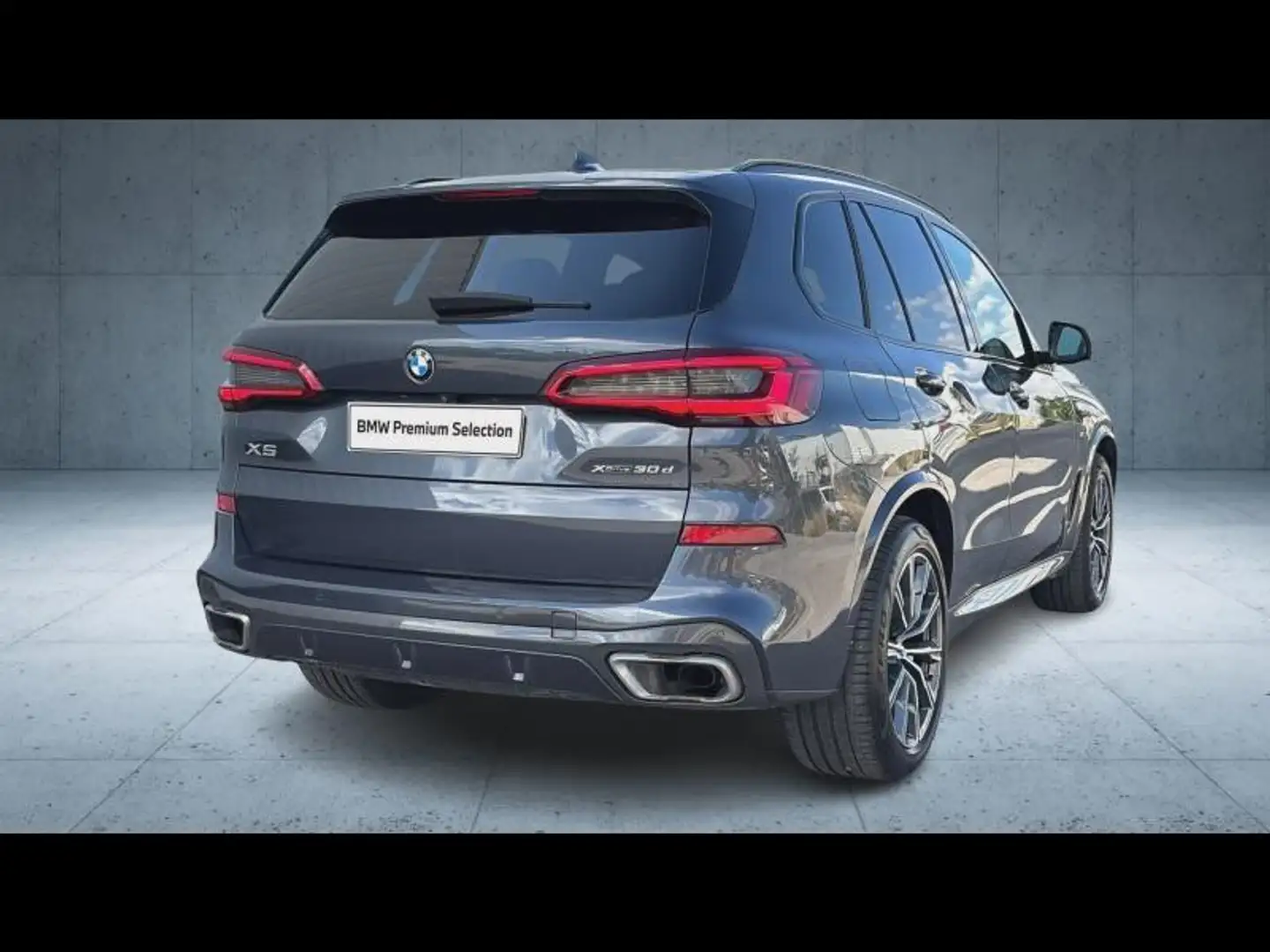 BMW X5 xDrive30d 265ch M Sport Gris - 2