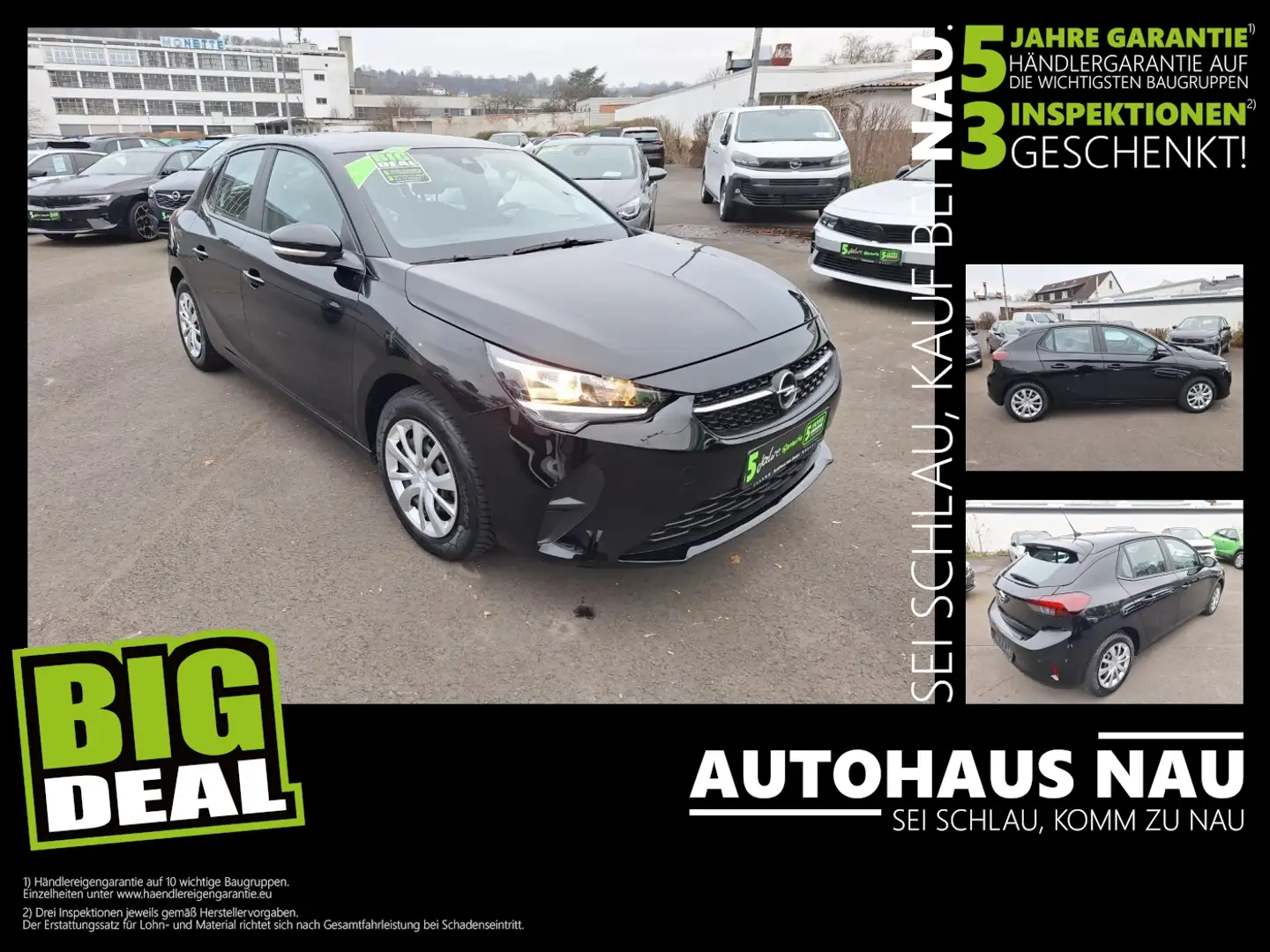Opel Corsa Edition 1.2 inkl. Big Deal Noir - 1