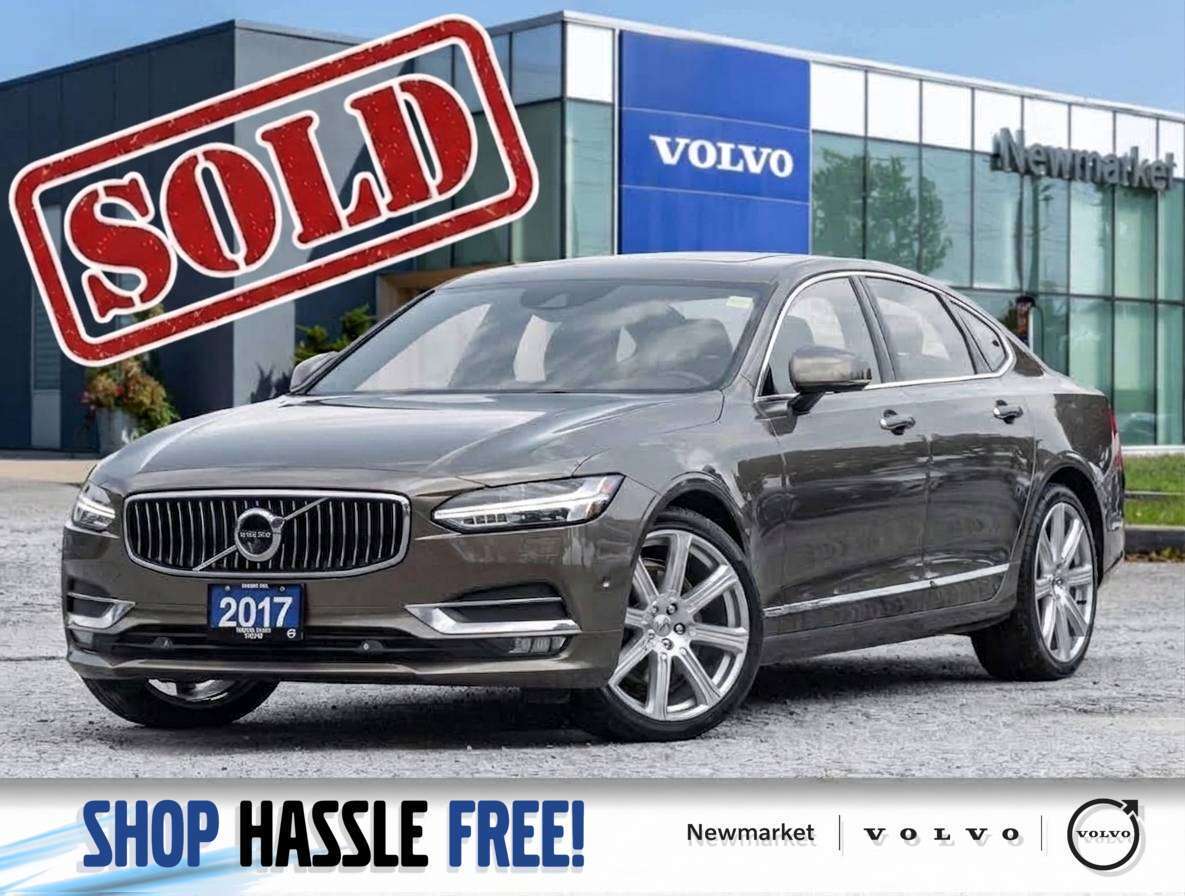 2017 Volvo S90 T6 INSCRIPTION LOW KM |TRADE IN |NEW TIRES |SAFETY