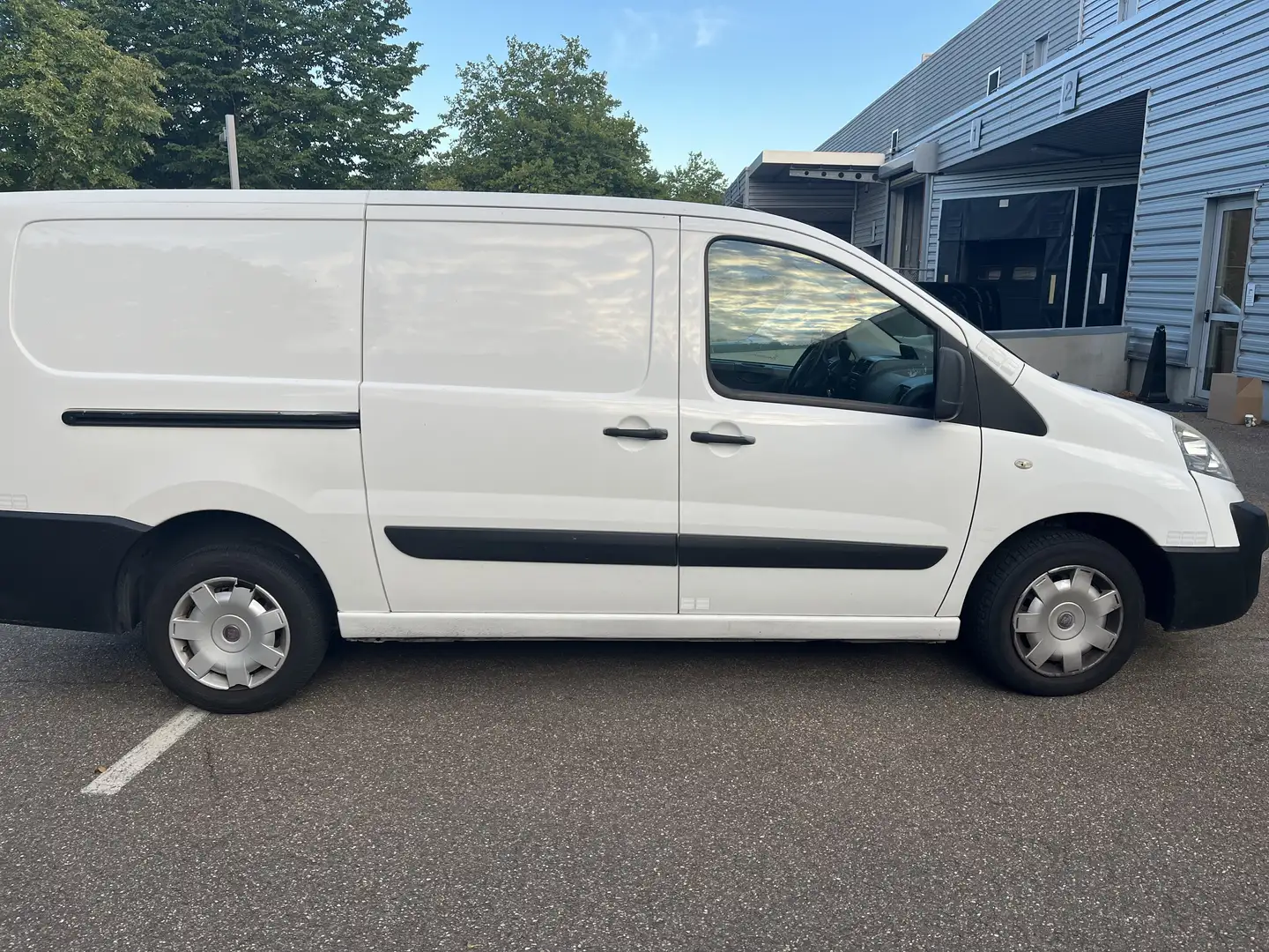 Fiat Scudo 12 L2H2 verglast DPF SX Blanc - 2