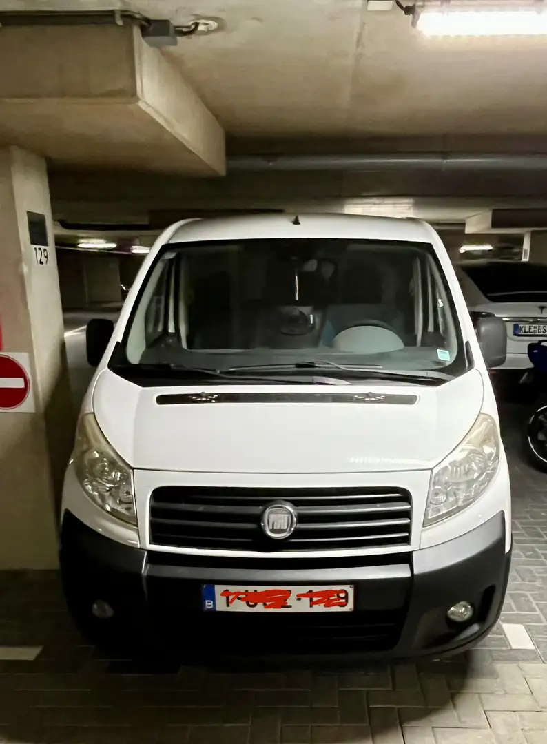 Fiat Scudo 12 L2H2 verglast DPF SX Wit - 1