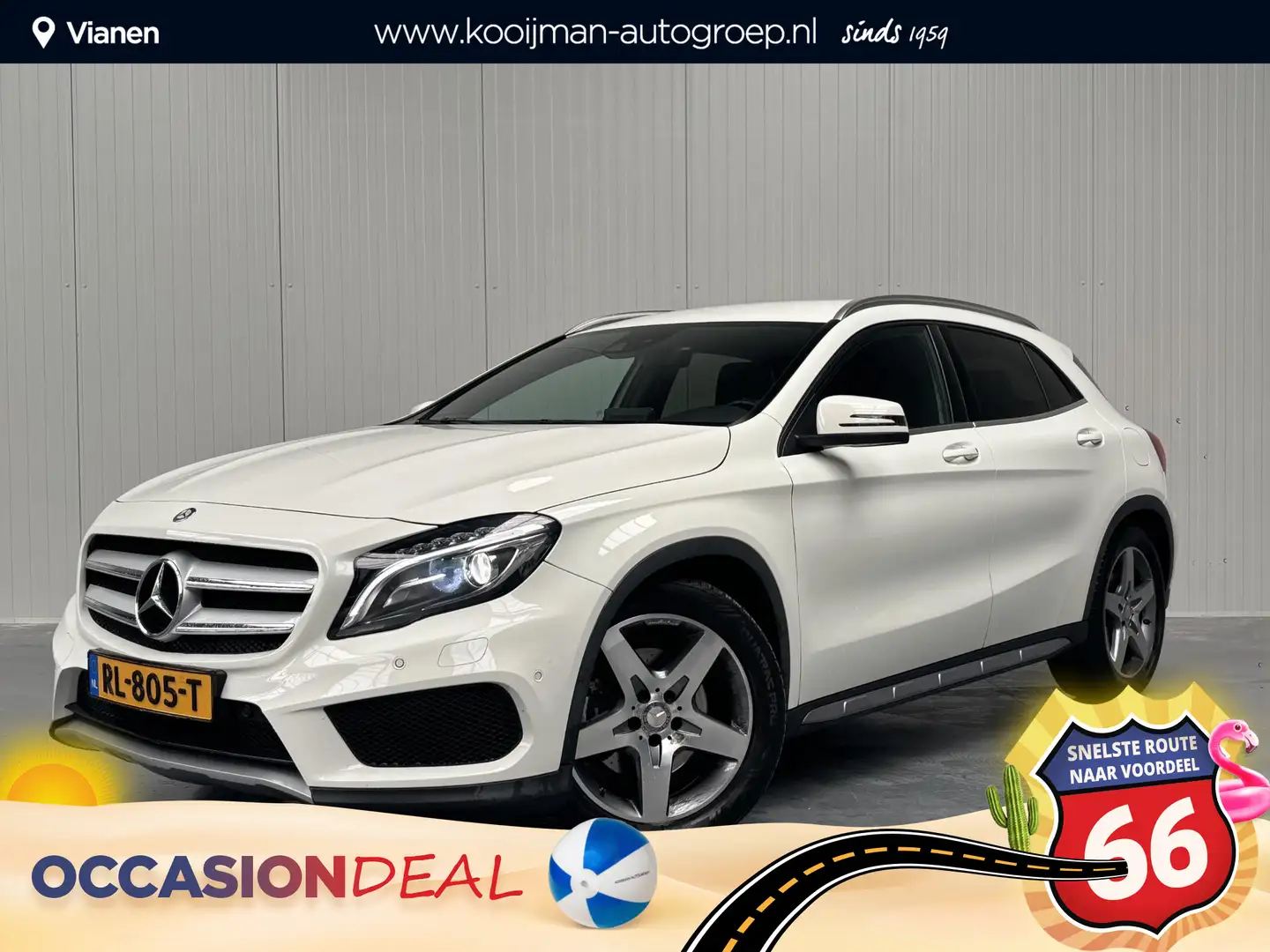Mercedes-Benz GLA 250 4Matic Prestige Blanc - 1