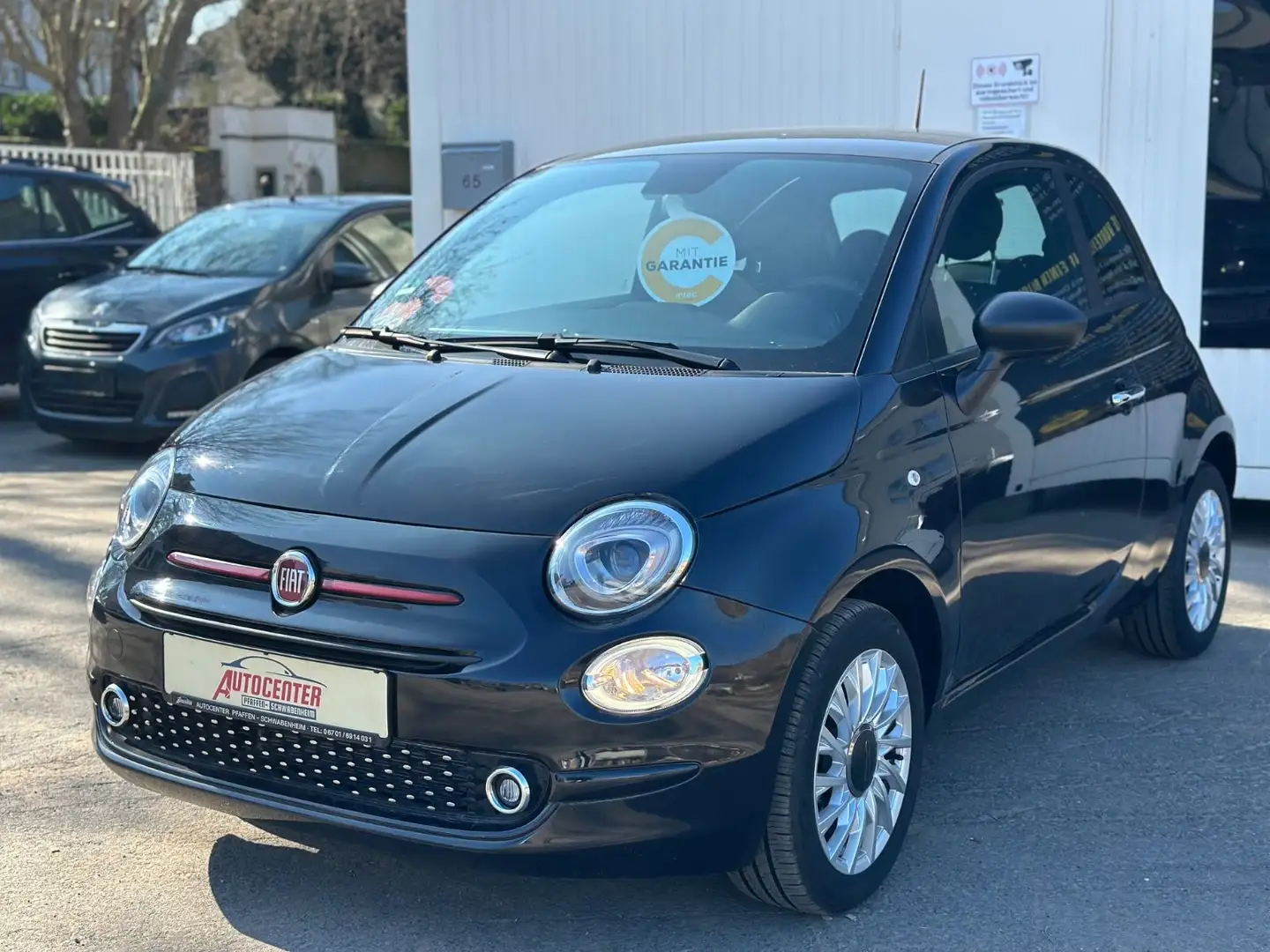 Fiat 500 1.0 (Mild-Hybrid)*CarPlay*Tempomat*LED*PDC Schwarz - 1