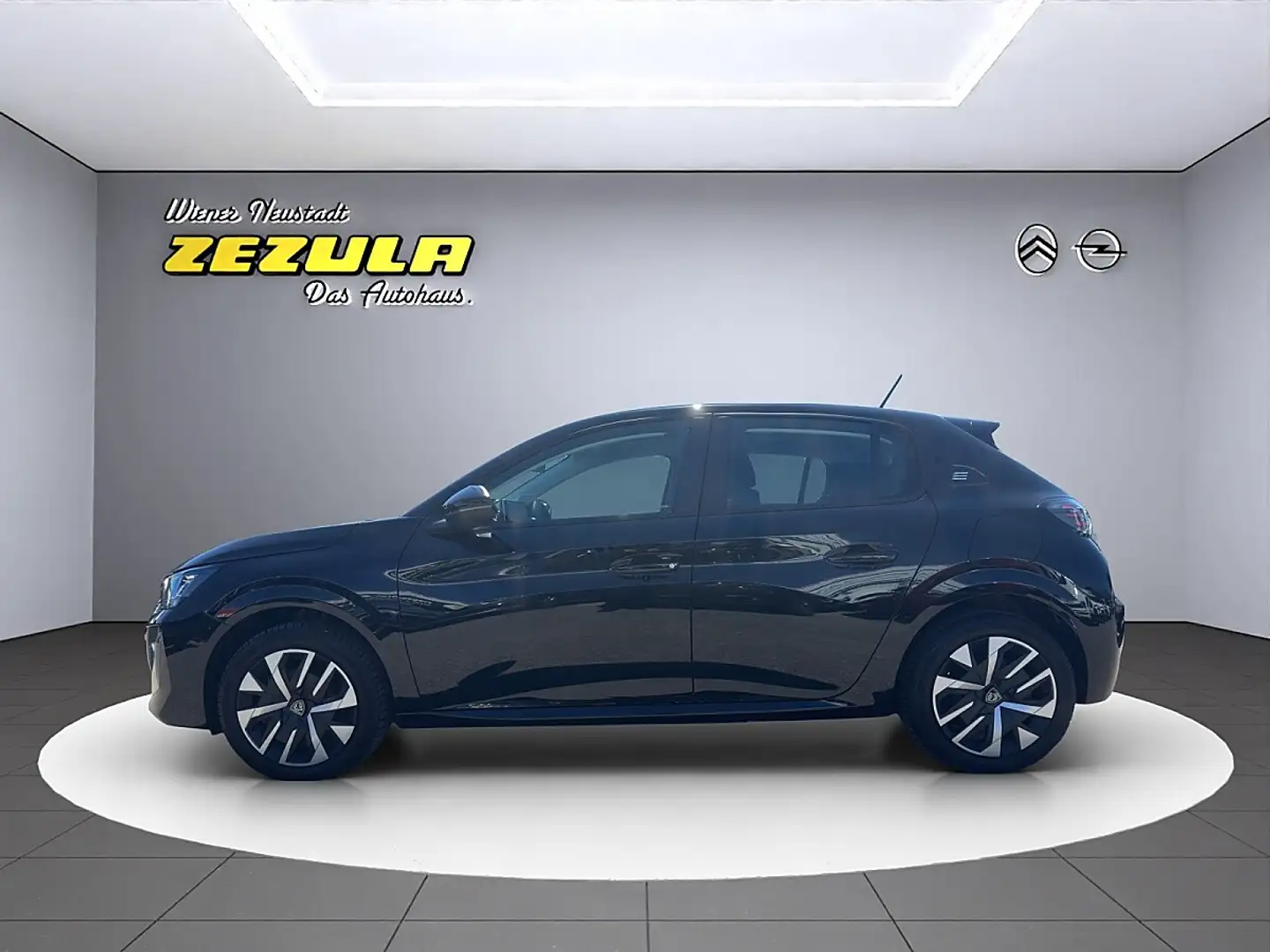 Peugeot 208 Schwarz - 2