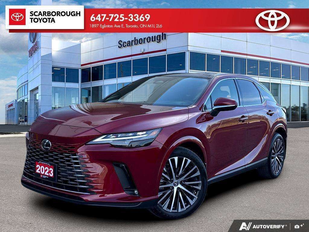 used 2023 Lexus RX car, priced at $48,995