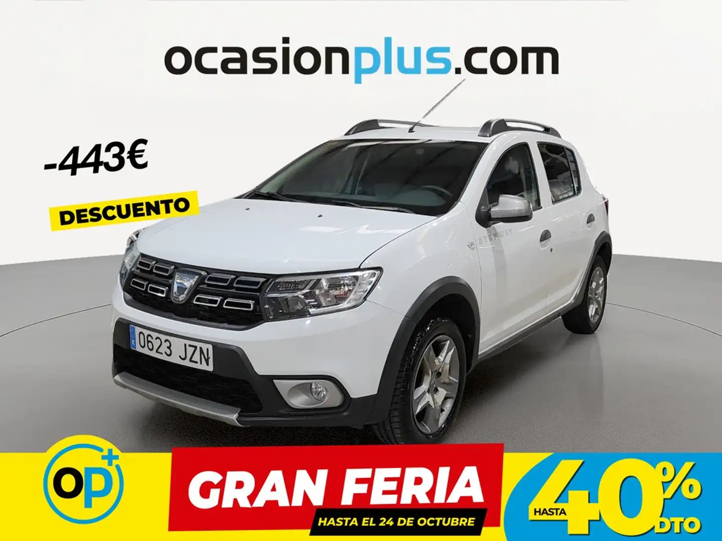 Dacia Sandero 0.9 TCE Stepway Ambiance 66kW Blanco - 1