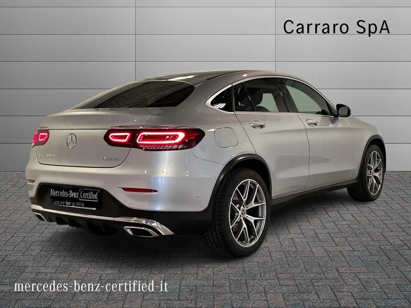 Mercedes-Benz GLC 300 - GLC Coupe 300 d Premium 4matic auto Argintiu - 2