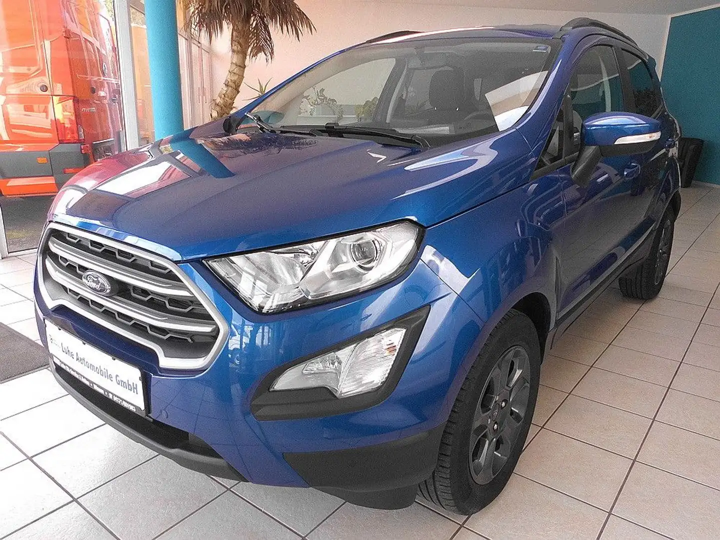 Ford EcoSport Cool & Connect AHK Orig. 26tkm. Blau - 1