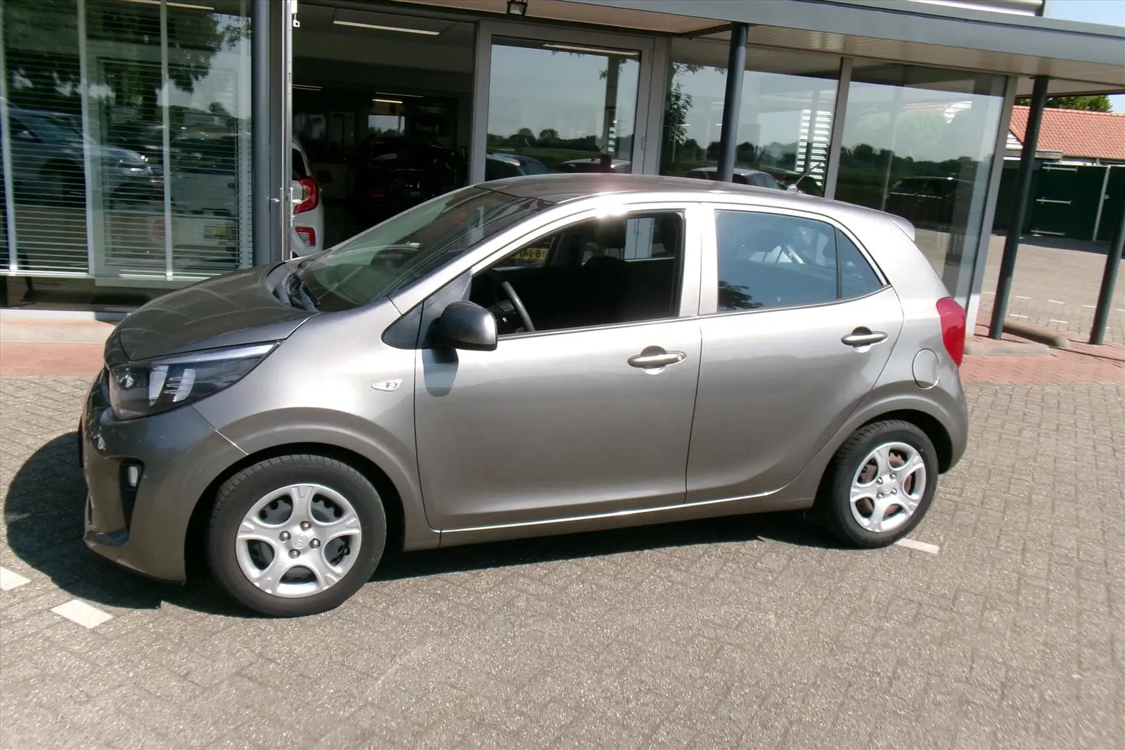 Kia Picanto 1.0 MPi ComfortLine Airco 5drs Org. Ned. Grijs - 2