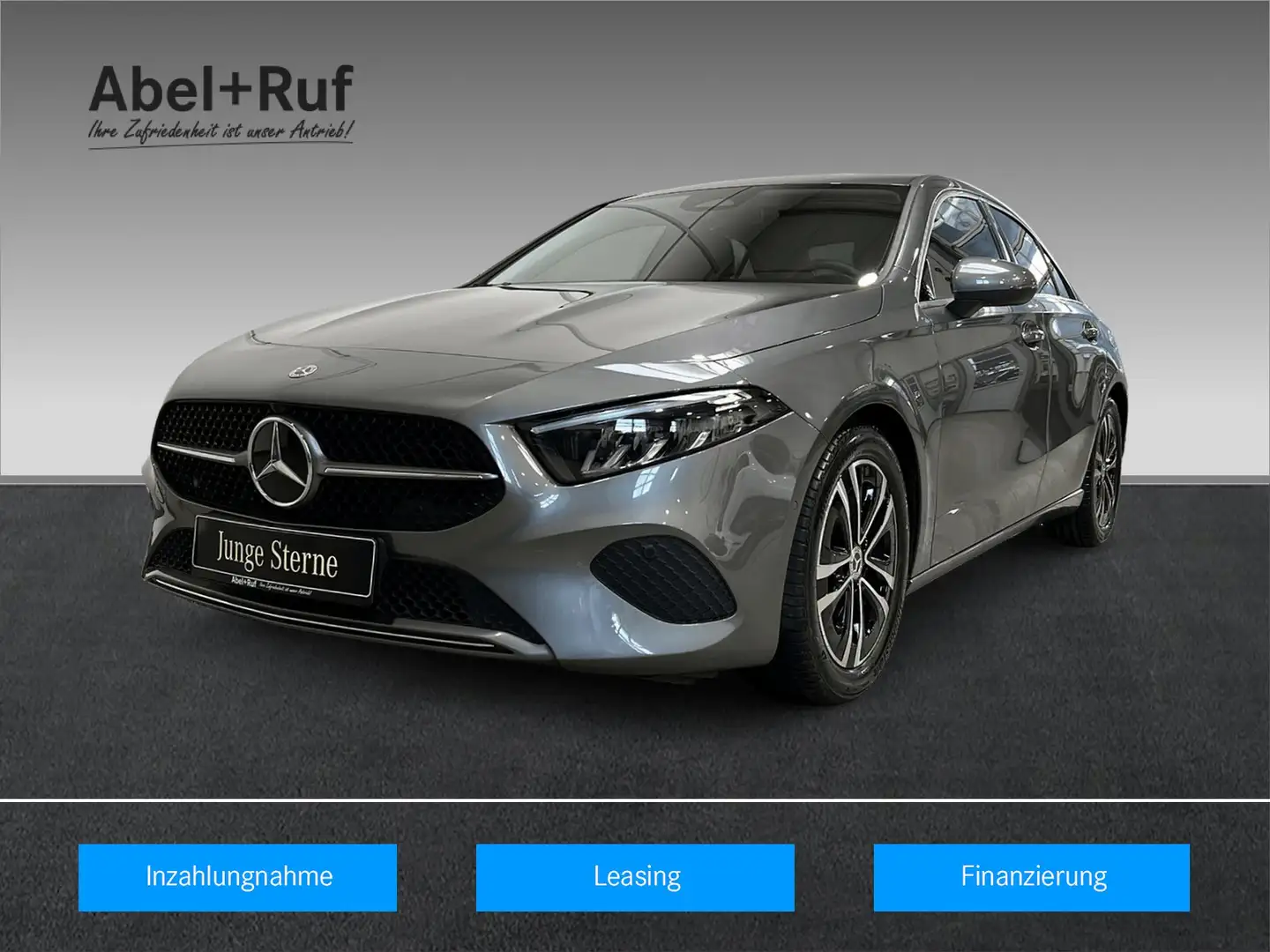 Mercedes-Benz A 180 Limousine Progressive LED+AHK+MBUX+LRH+SHZ Gris - 1