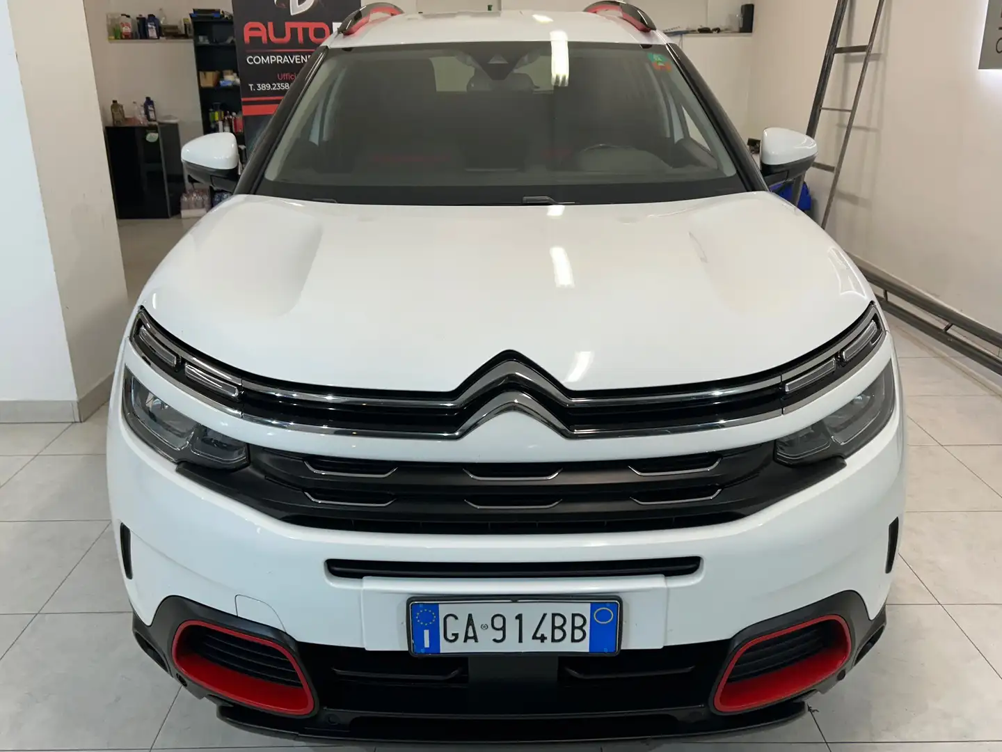 Citroen C5 Aircross C5 Aircross I 2018 1.5 bluehdi Shine s Bianco - 2