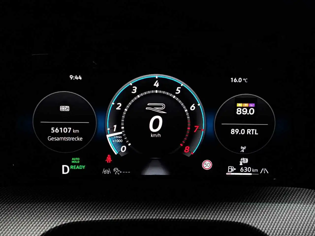 Volkswagen Golf 1.5 eTSI DSG R-Line APP ACC SHZ KAM, миниатюра 11