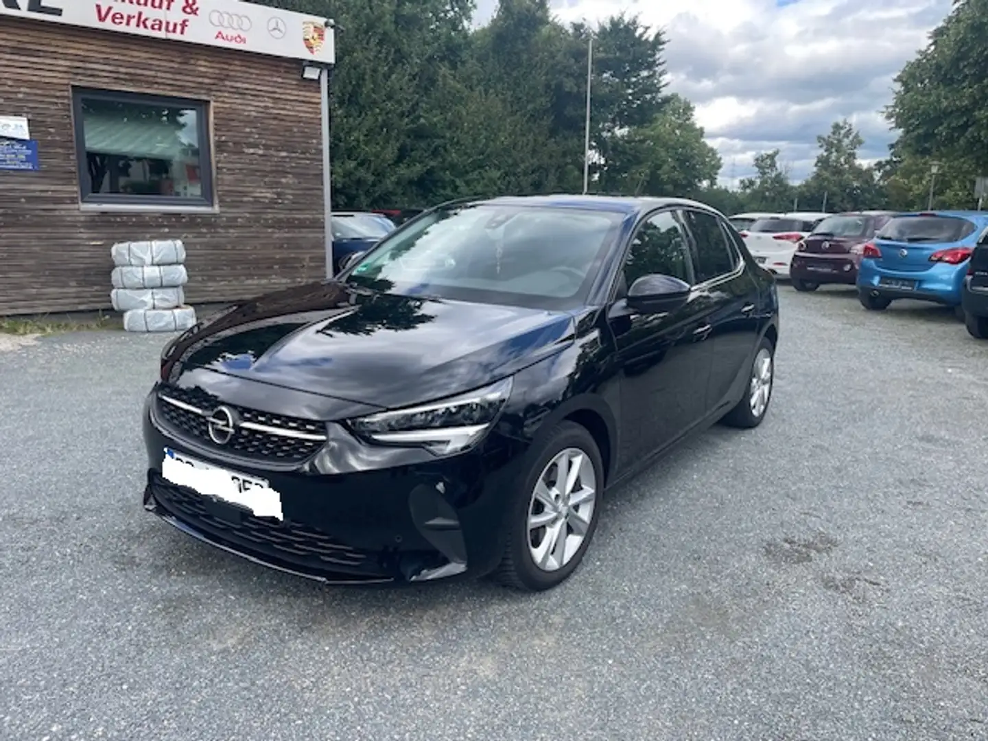 Opel Corsa F 1.2 Turbo Elegance Schwarz - 2