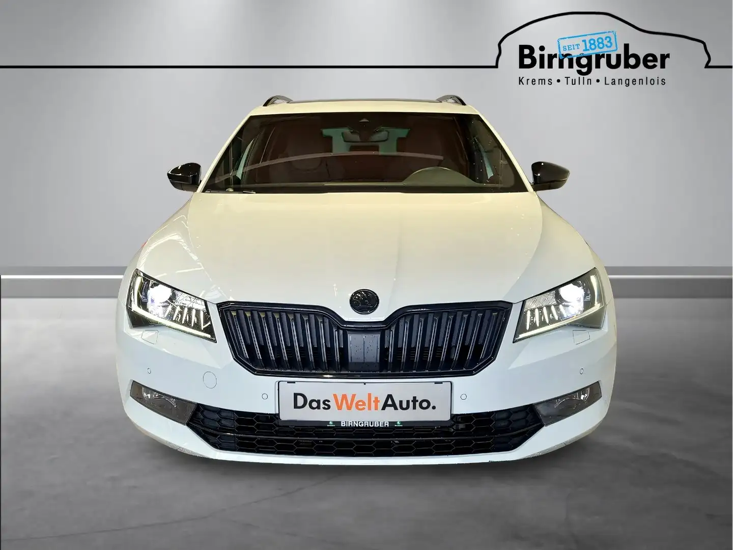 Skoda Superb SportLine TSI ACT DSG Blanc - 2