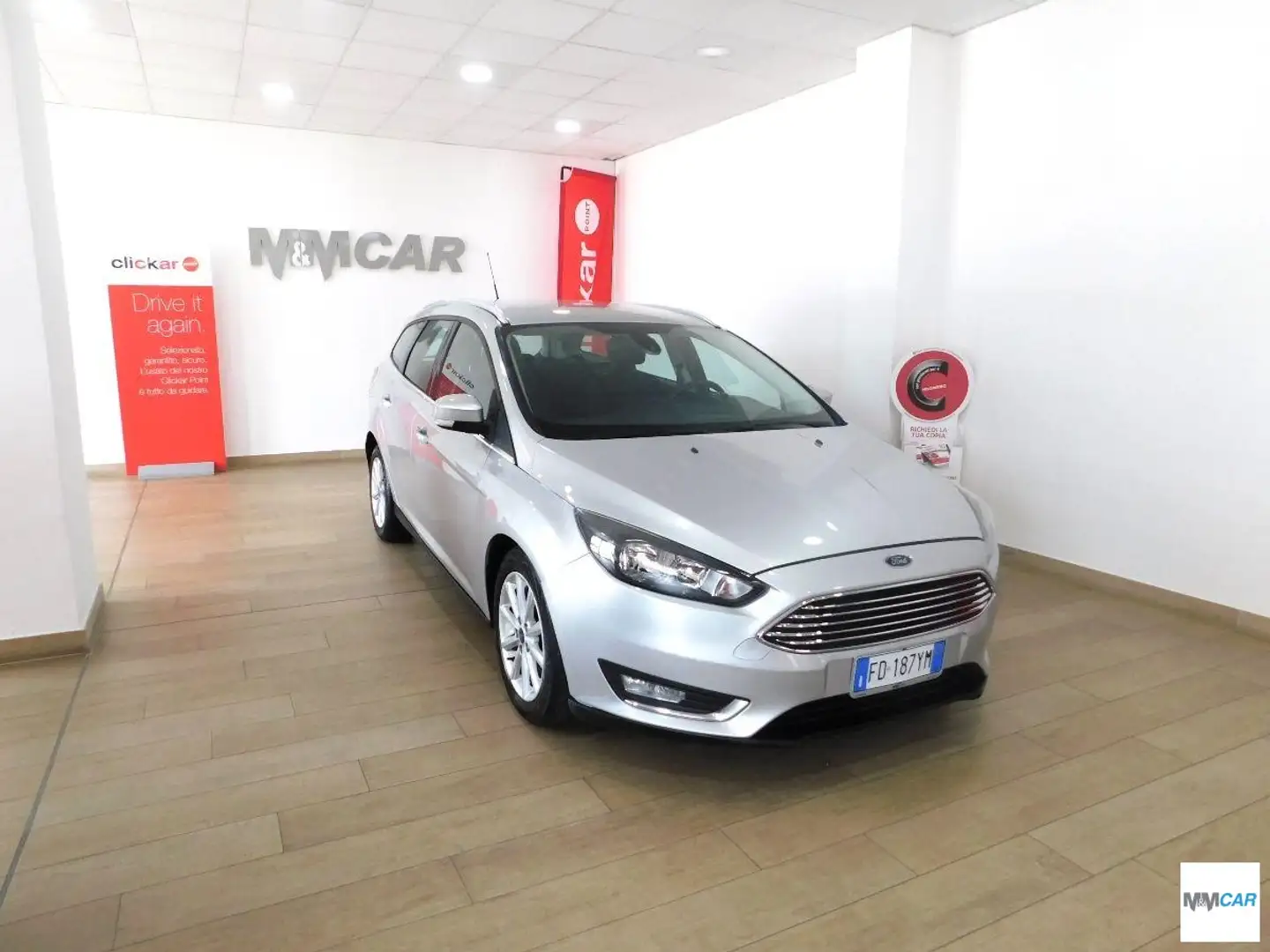 Ford Focus 1.5 TDCi 120 CV S&S SW Titanium Grigio - 1