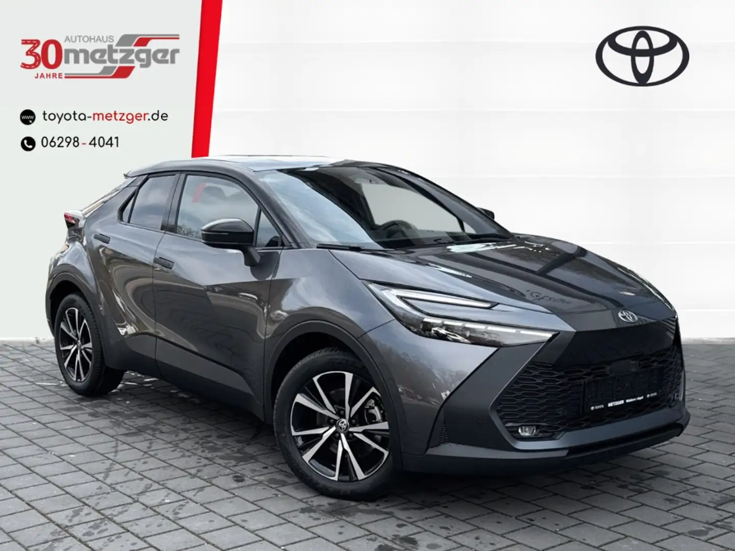Toyota C-HR 2.0 Plug-In Hybrid Team Deutschland 4x2 +Navi +LED Gris - 1