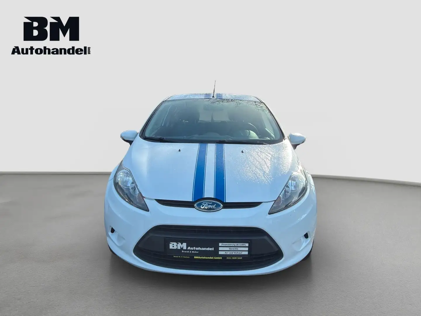 Ford Fiesta Trend*TÜV NEU*Service NEU*WENIG KM* Blanc - 2