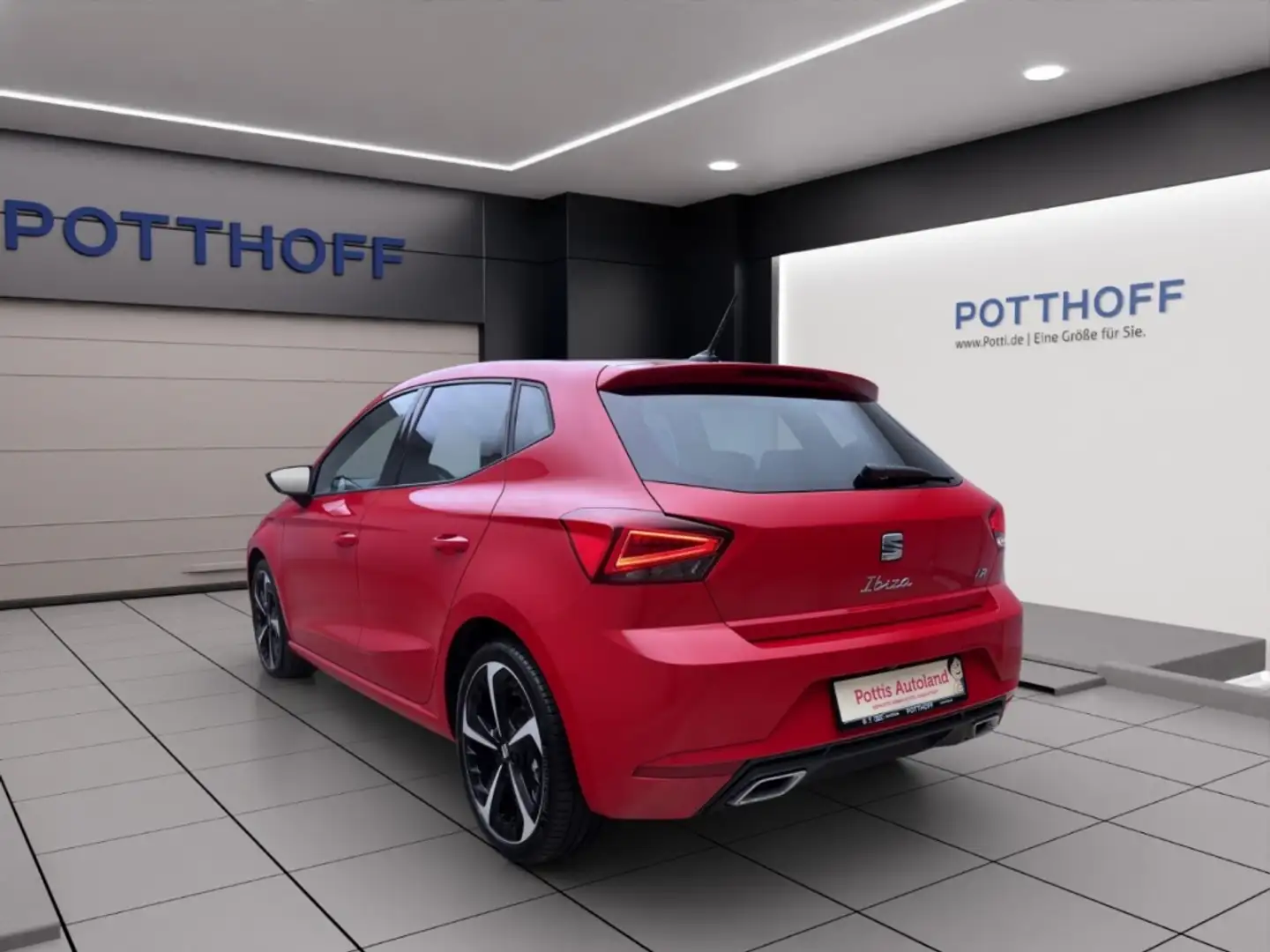 SEAT Ibiza 1.0 TSI DSG FR-LINE KAMERA PDC SITZHZG LED Rot - 2