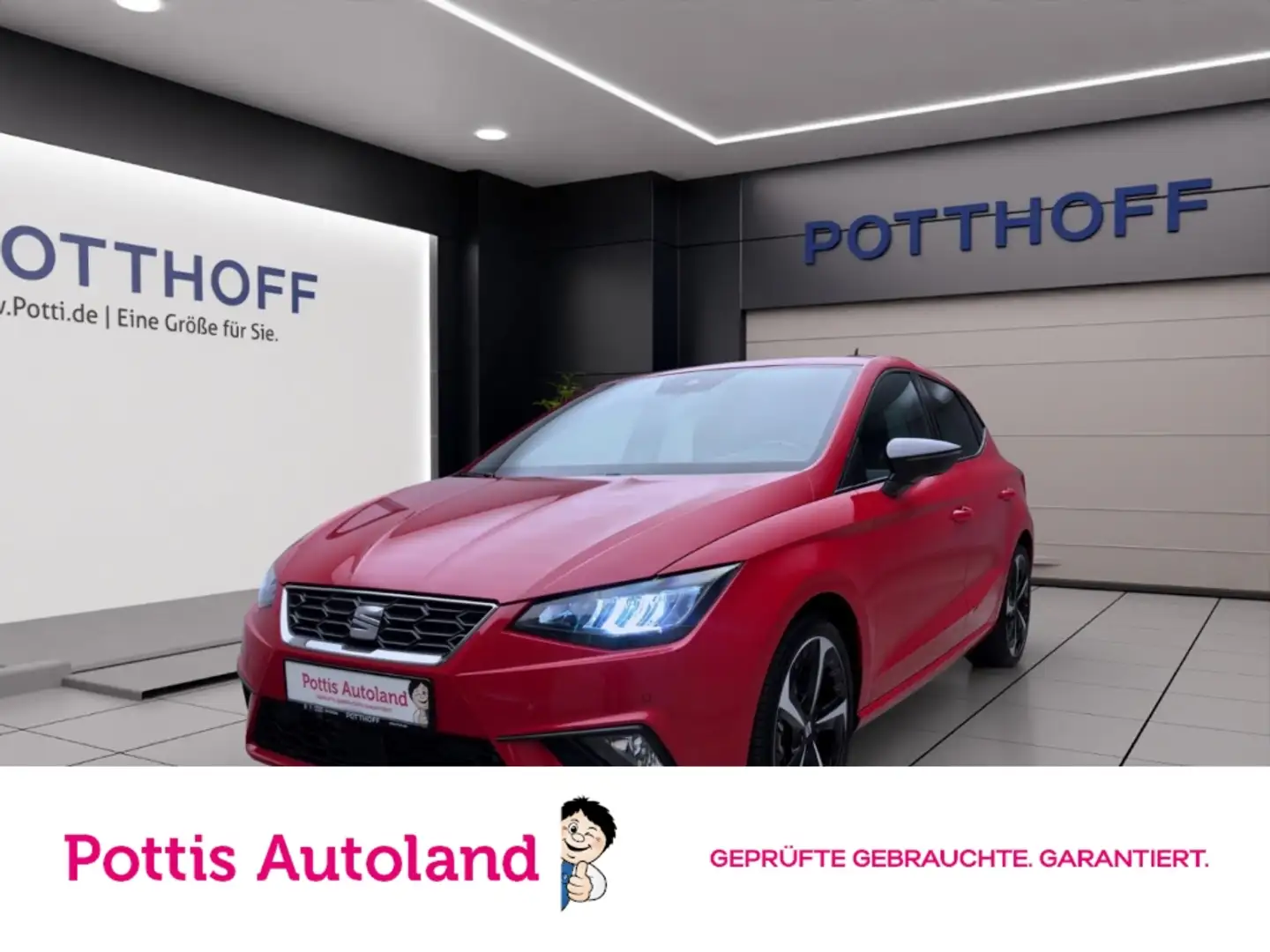 SEAT Ibiza 1.0 TSI DSG FR-LINE KAMERA PDC SITZHZG LED Rot - 1