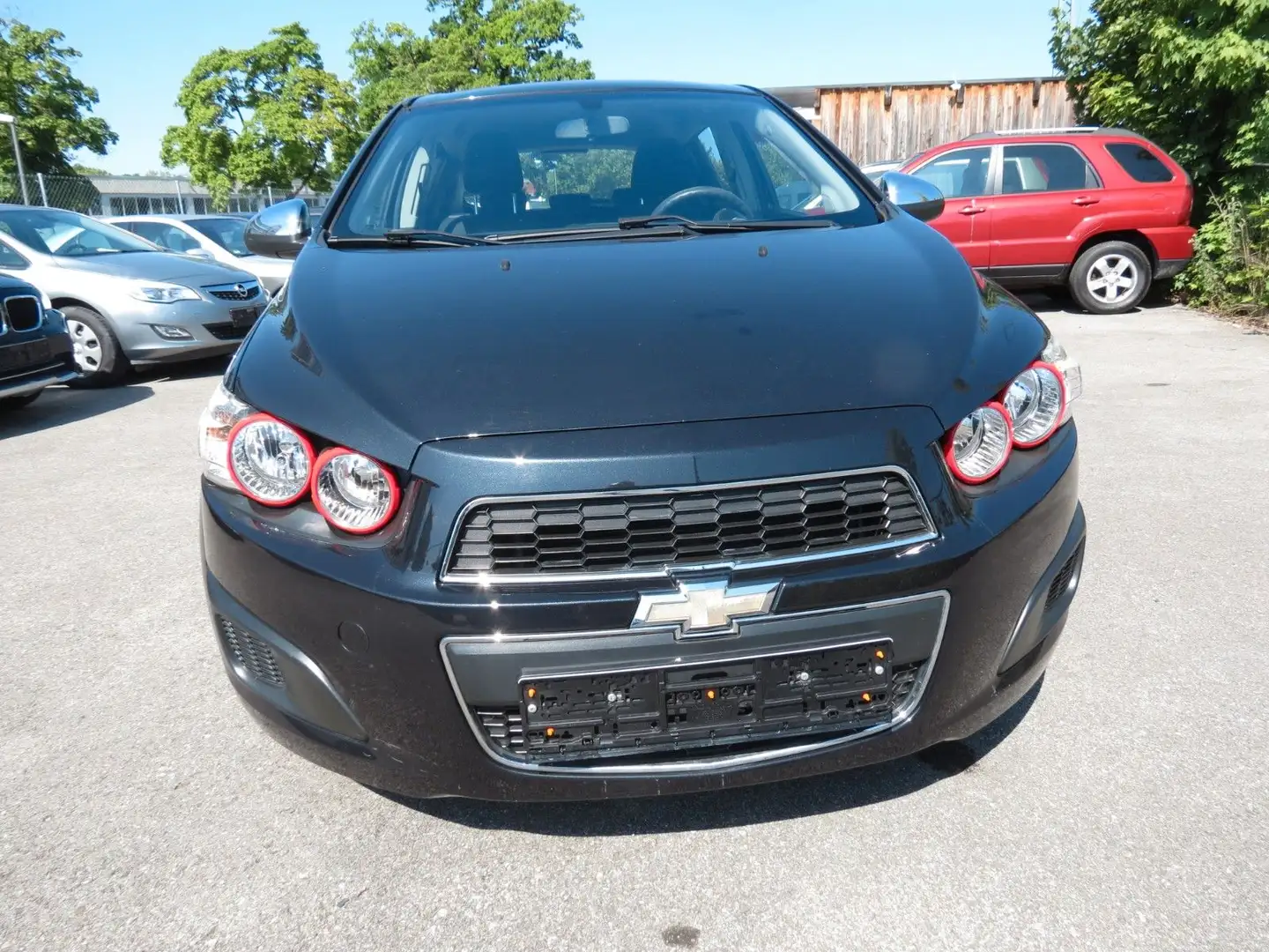 Chevrolet Aveo Schrägheck LT+ *41600 km, TÜV neu* Zwart - 2