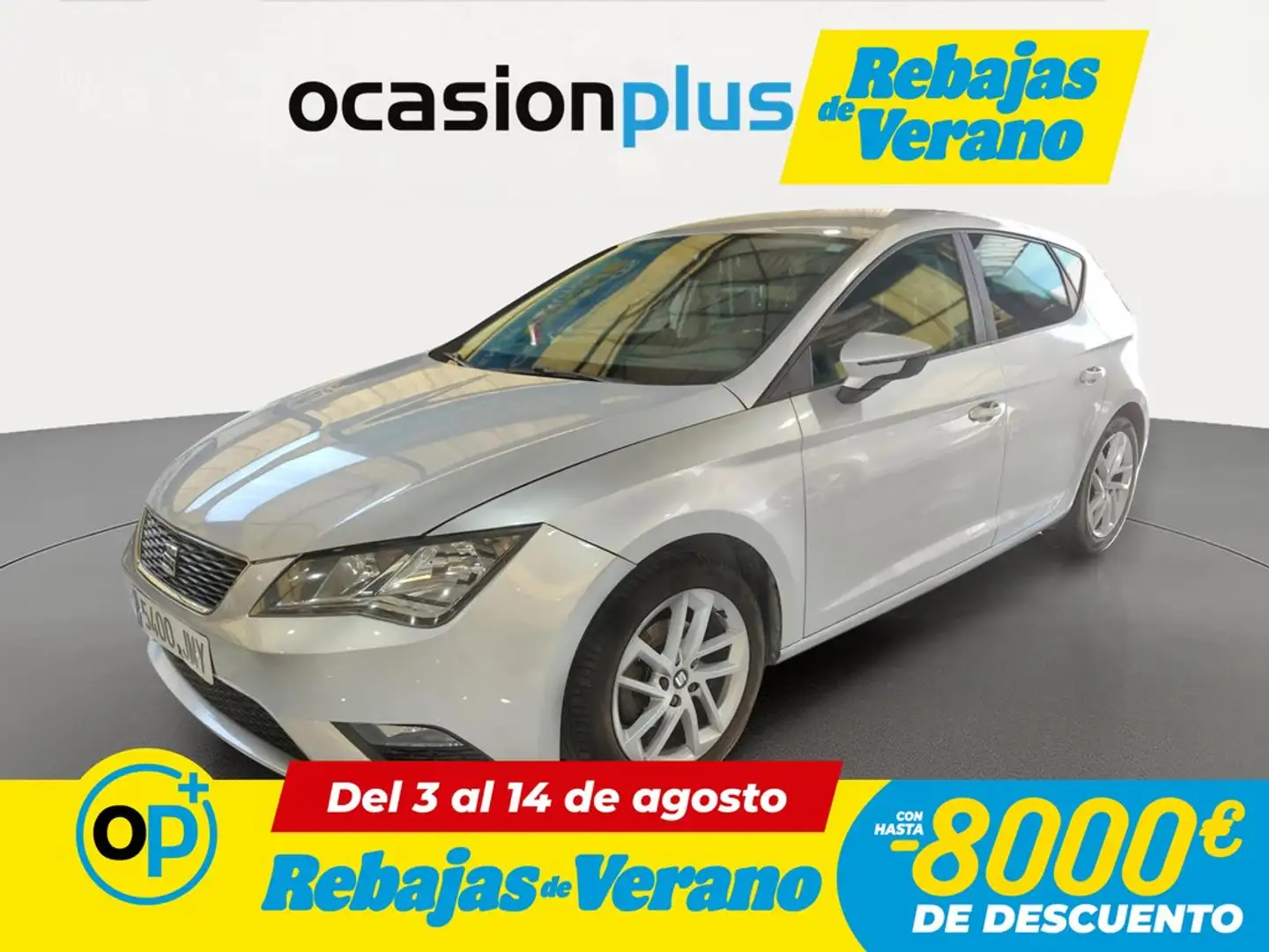 SEAT Leon 1.6TDI CR S&S Style 110 Gris - 1