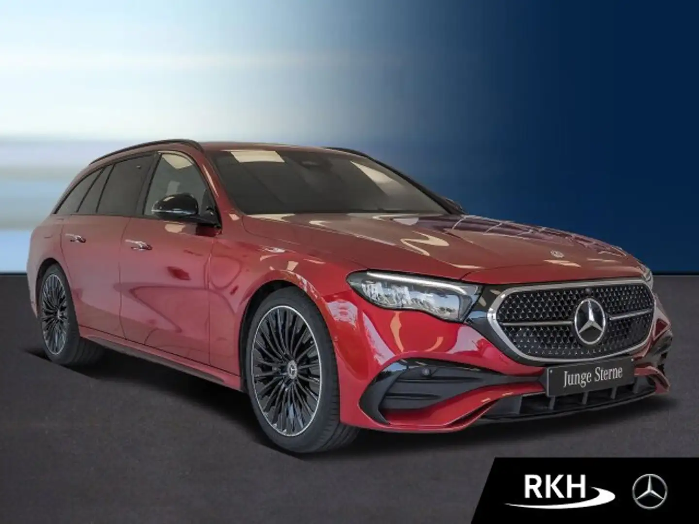 Mercedes-Benz E 200 E 200 T-Mod AMG Line Night/Kamera/Distronic/AHK Rood - 2