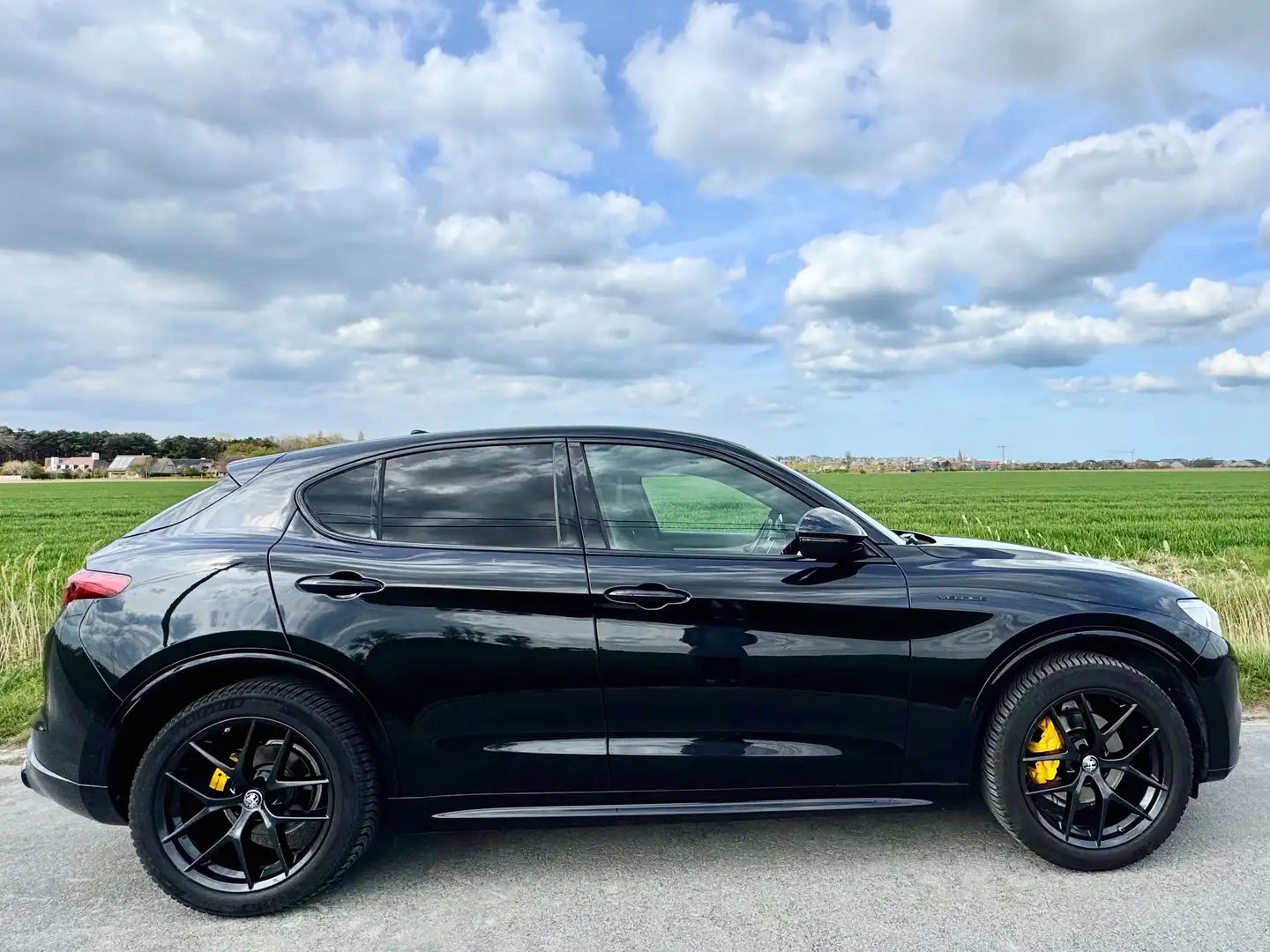 Alfa Romeo Stelvio Stelvio 2.2 Diesel 16V AT8 Q4 Veloce Zwart - 1