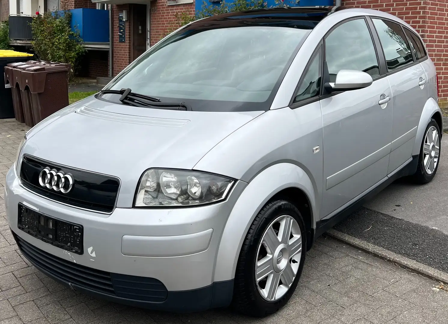 Audi A2 1.4 *TÜV 06/2026 - KLIMA - ALLWETTER* Gri - 1