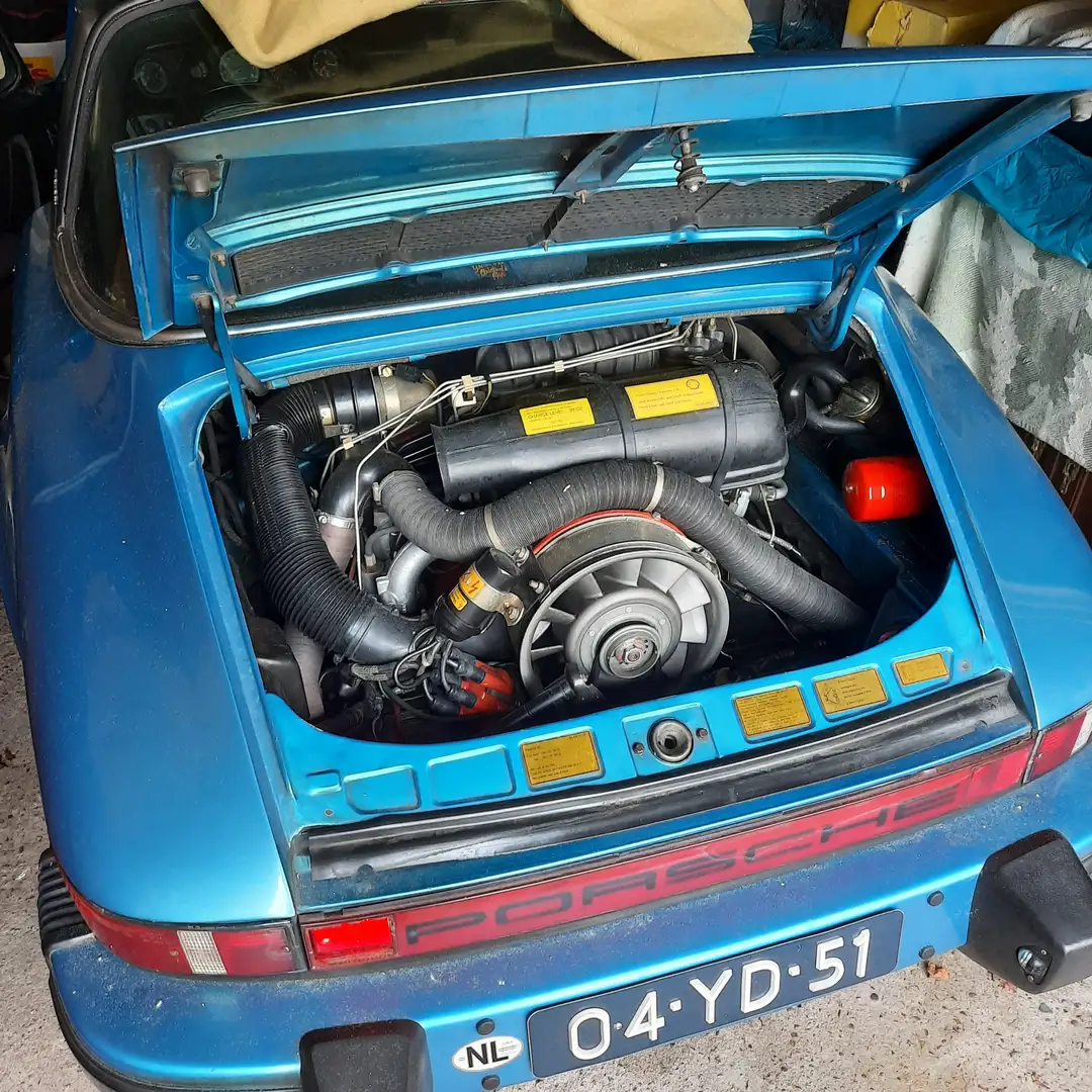 Porsche 911 Targa Kék - 2