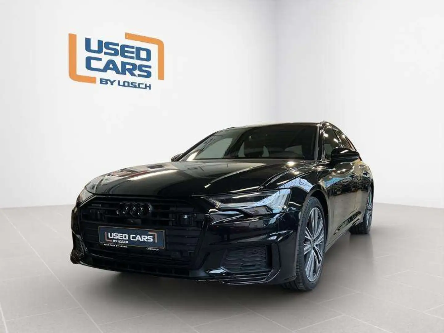 Audi A6 S-line+55TFSI+PHEV+QUATTRO+S-T Zwart - 1