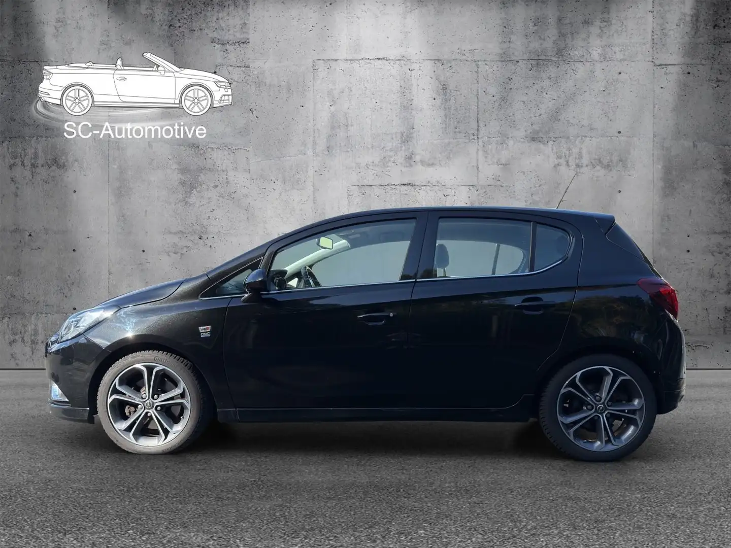 Opel Corsa E Innovation ecoFlex*OPC*KLIMA*WIE NEU Schwarz - 2