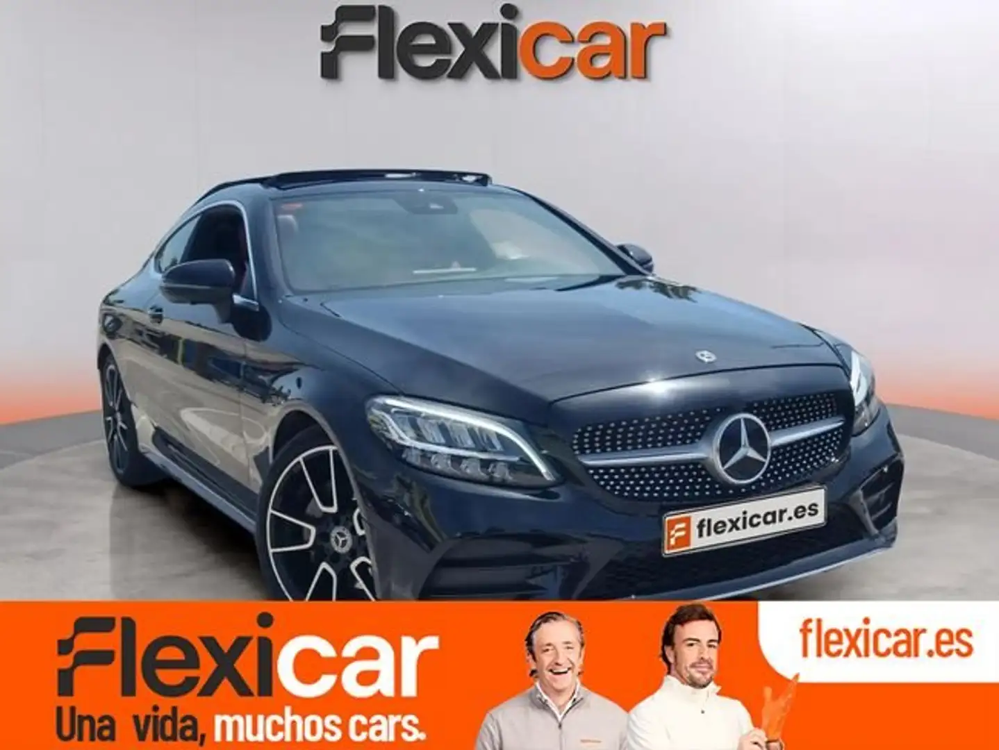 Mercedes-Benz C 220 Coupé 220d 4Matic 9G-Tronic Noir - 1