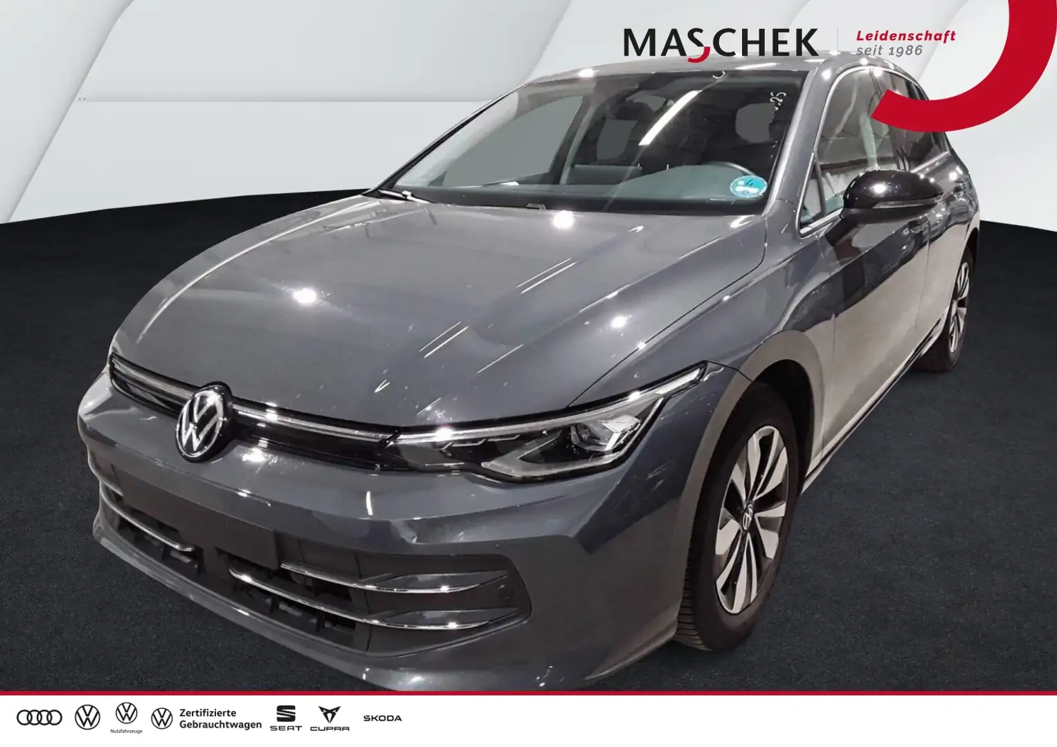 Volkswagen Golf Goal 1.5 TSI AHK Sitzh. PDC GRA LED AHK ACC AUT Grau - 1